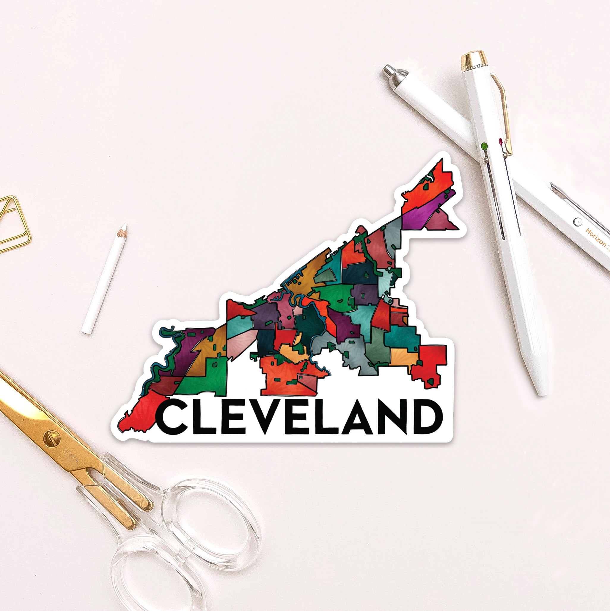 Cleveland Neighborhoods Sticker