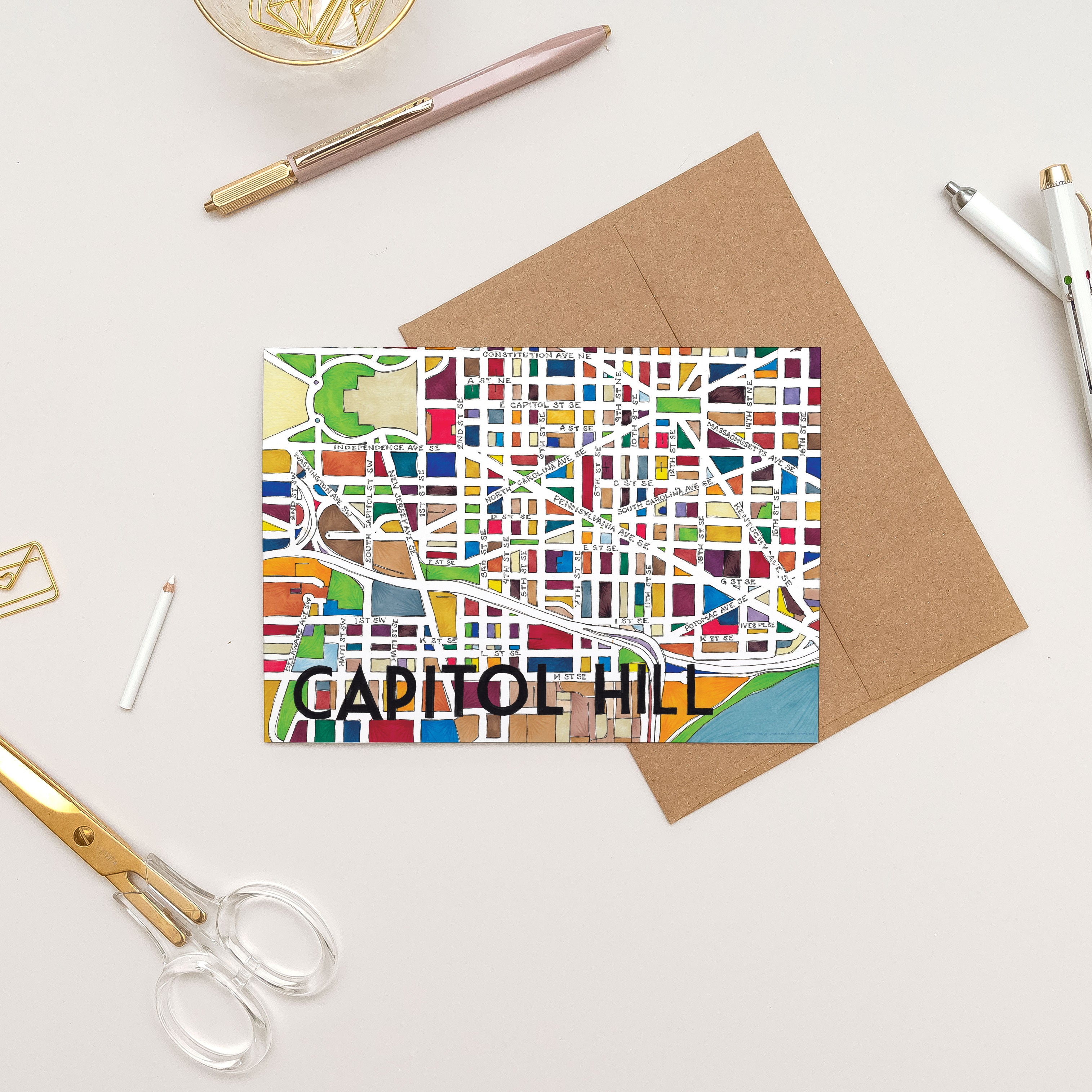 Capitol Hill Greeting Card