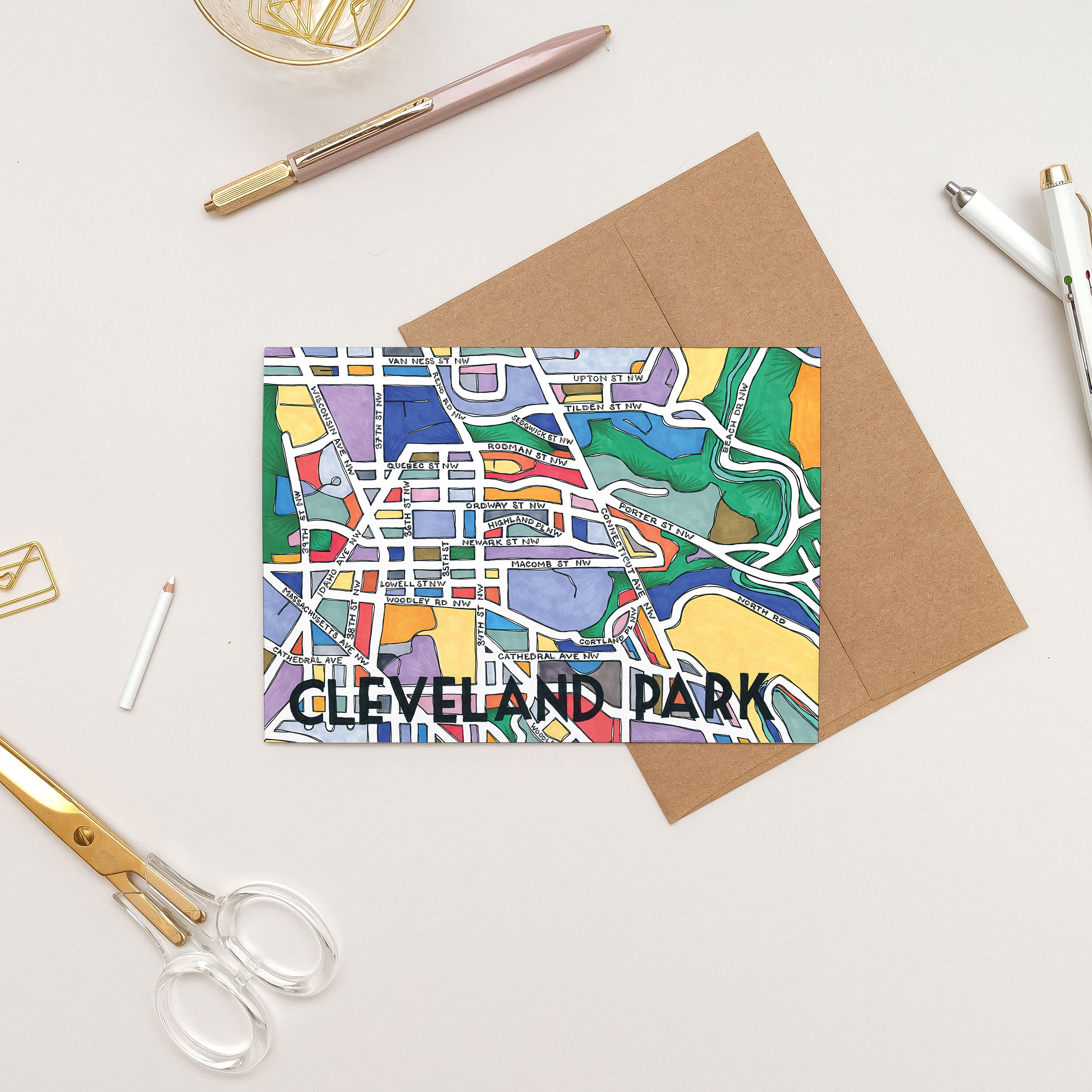 Cleveland Park Greeting Card