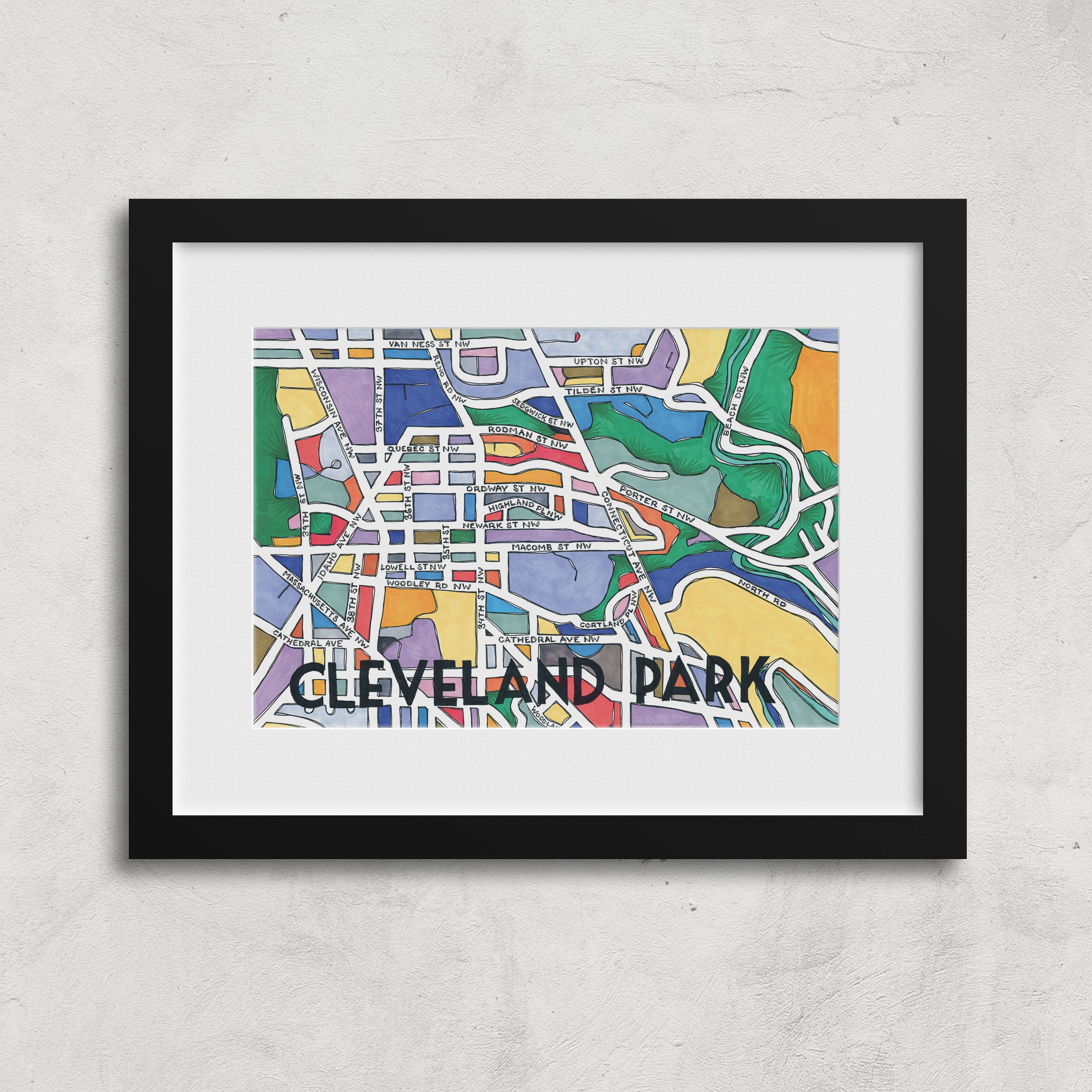Cleveland Park Print