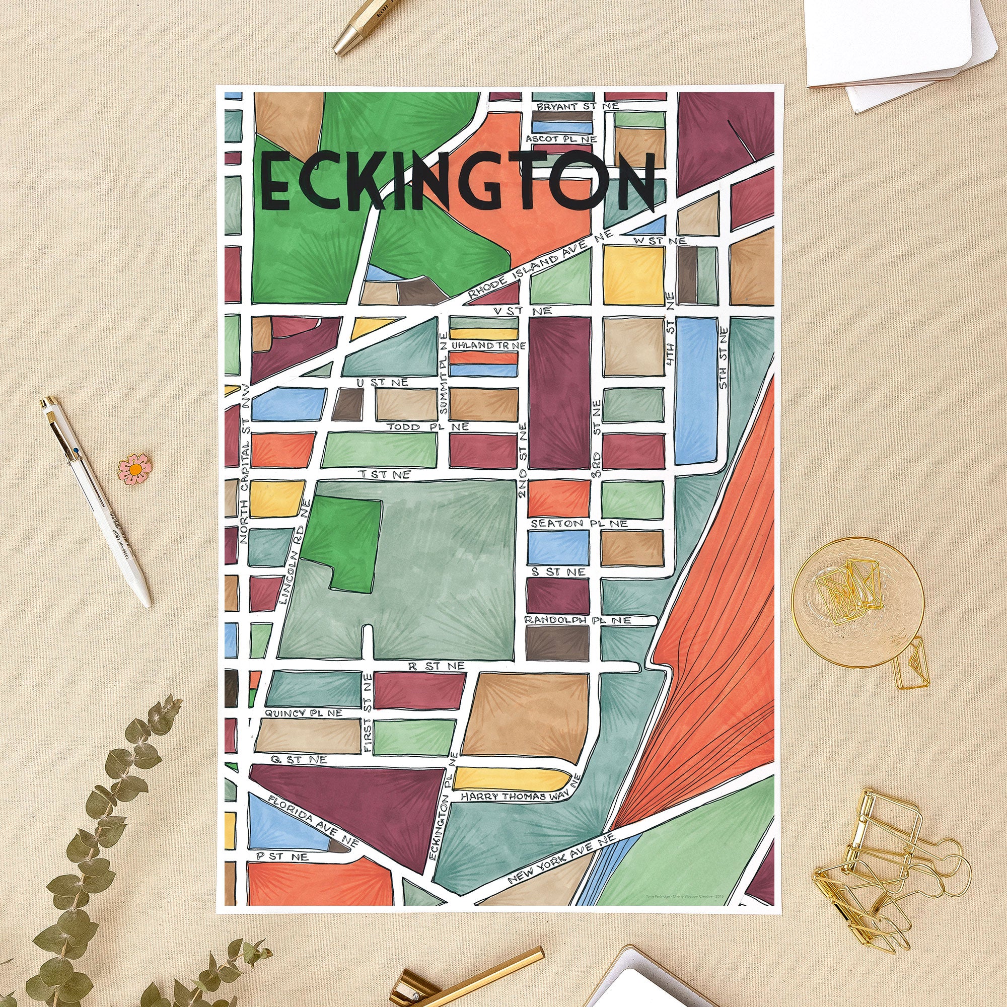 Eckington Print