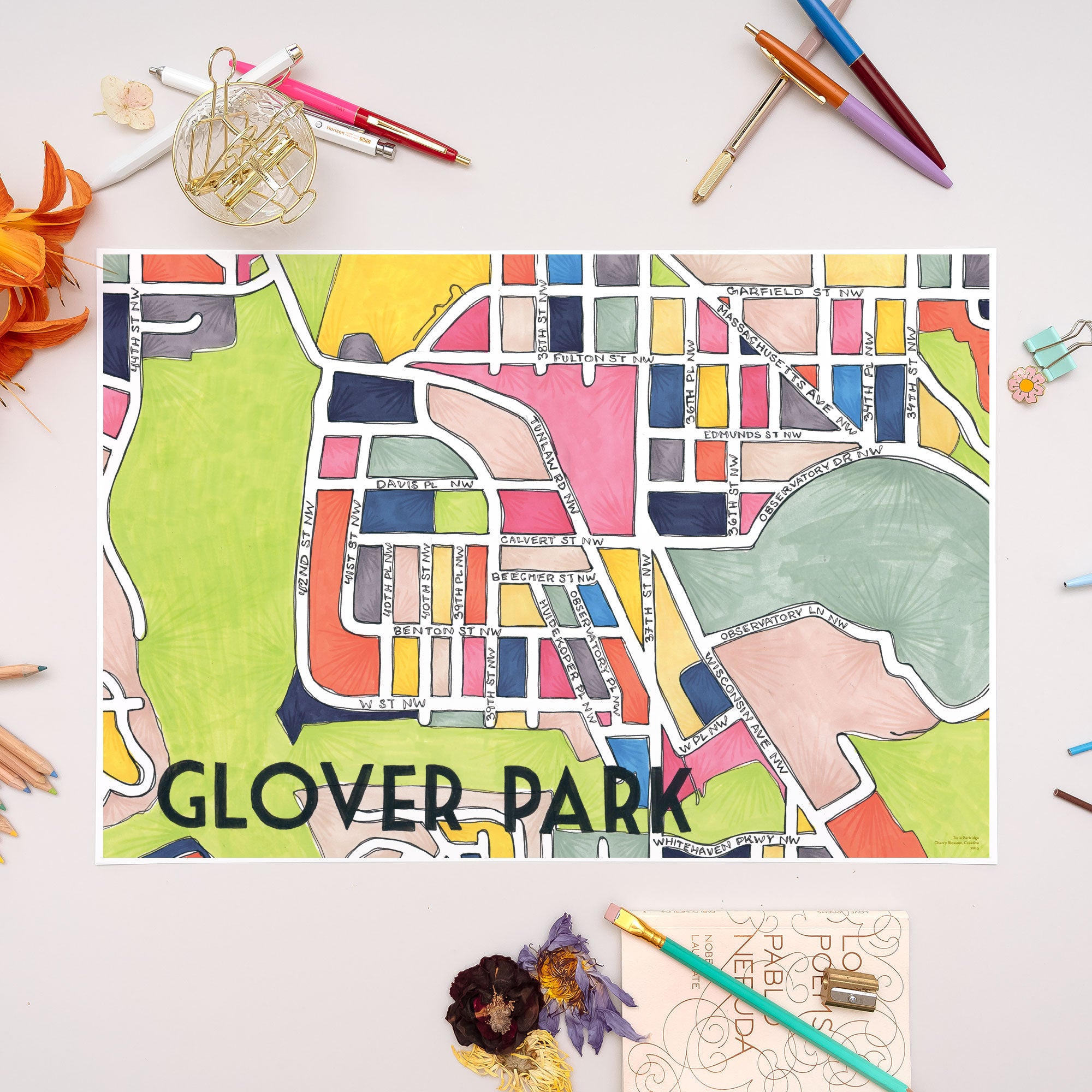 Glover Park Print