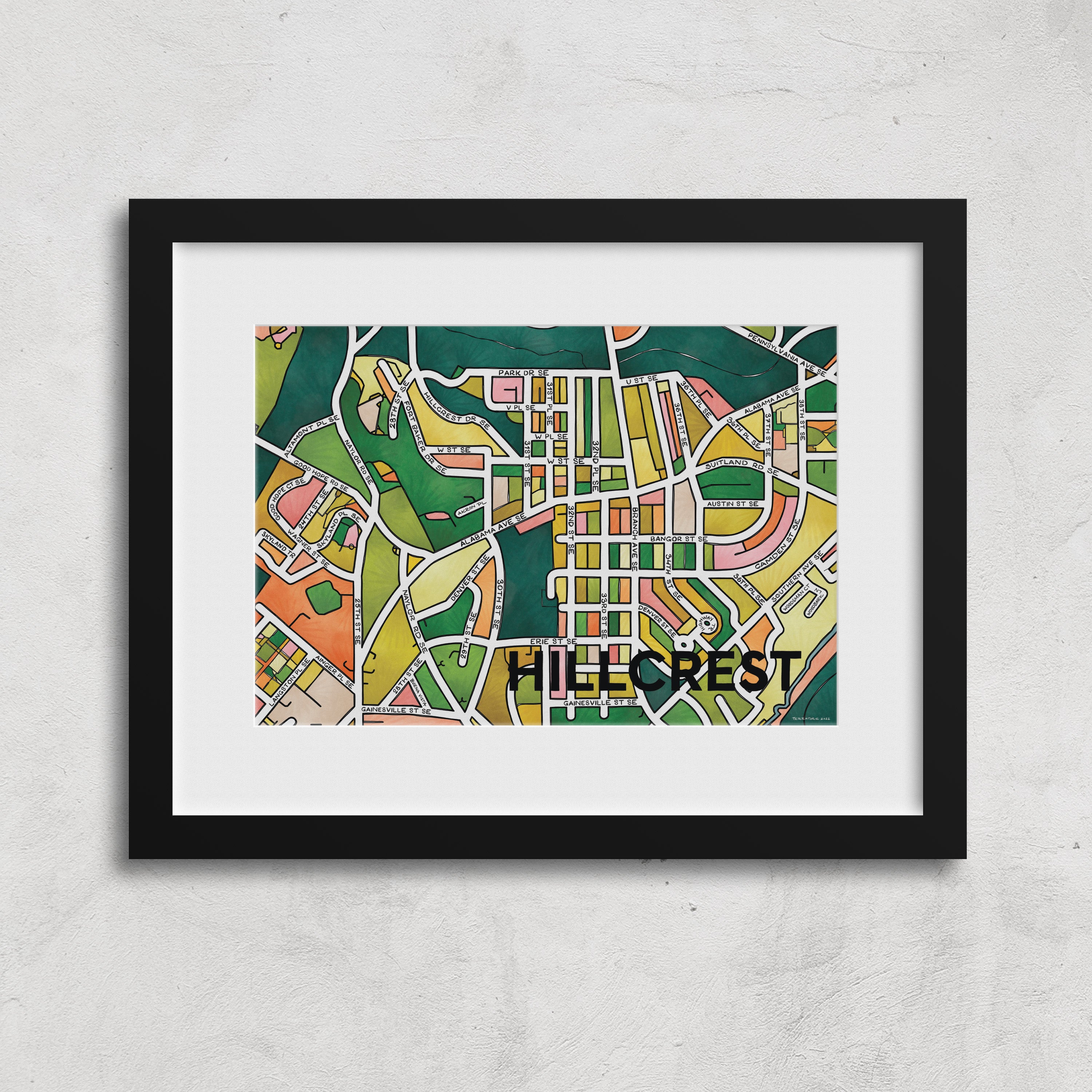 Hillcrest Print