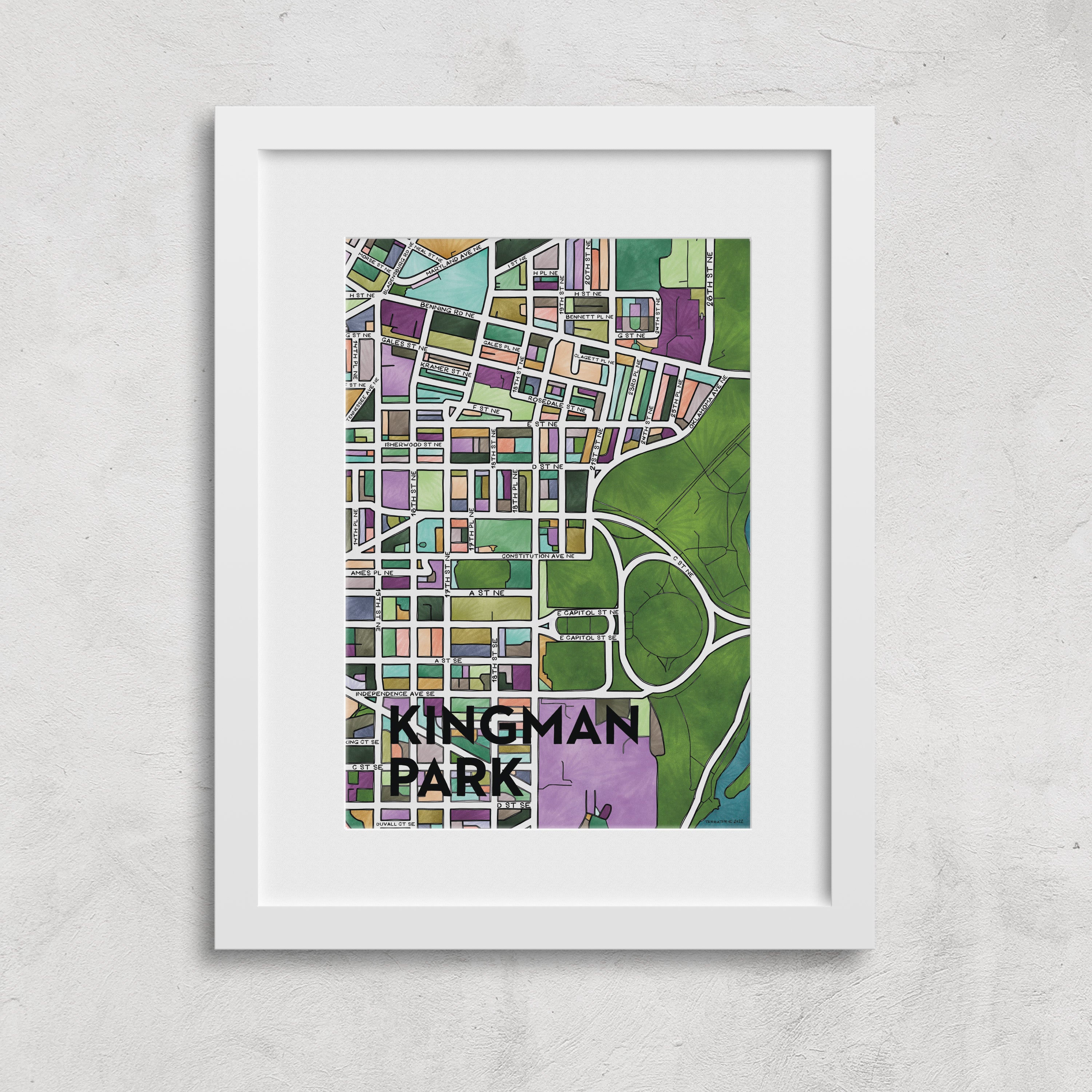 Kingman Park Print