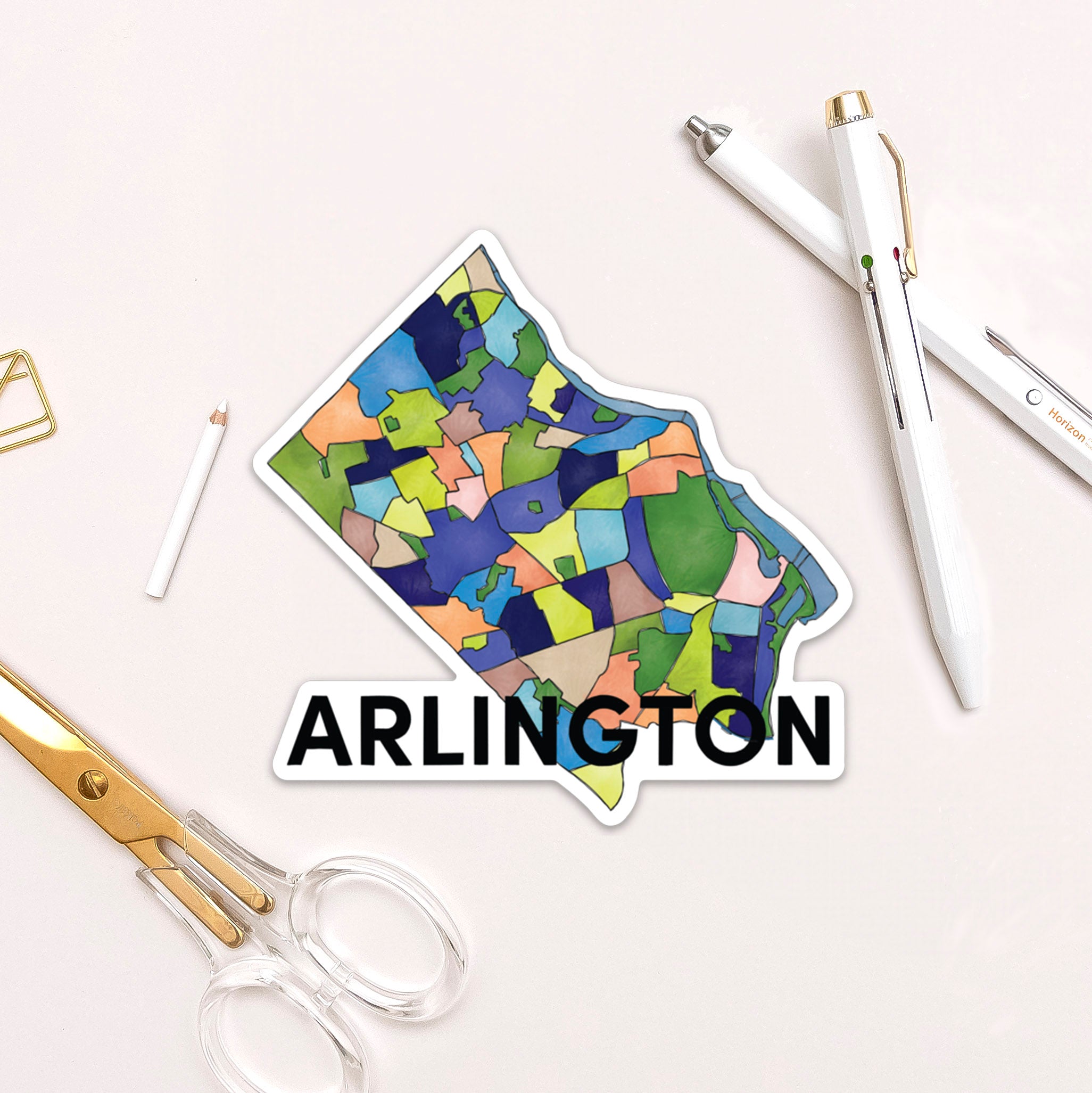 Arlington Neighborhoods Sticker