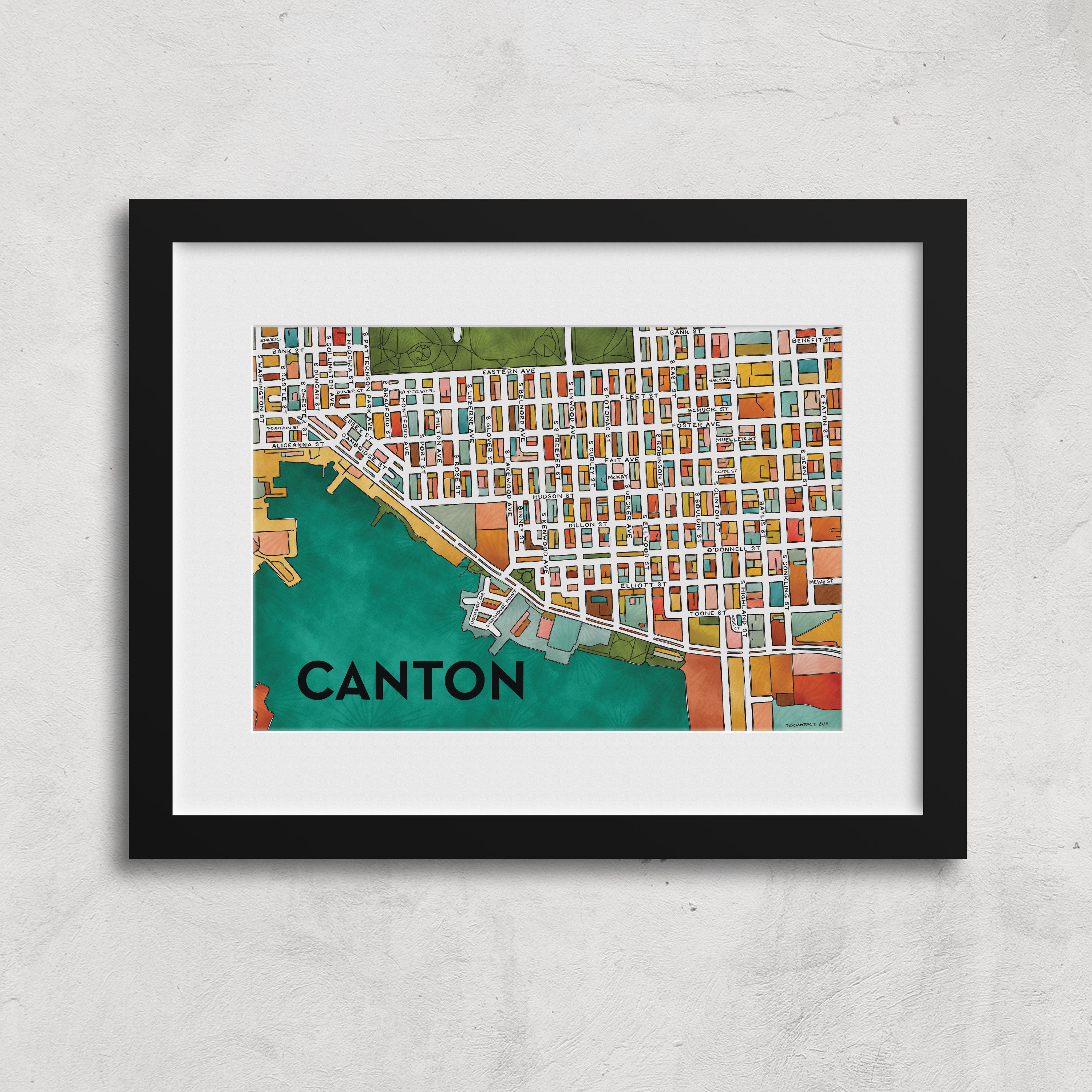 Canton (Baltimore) Print