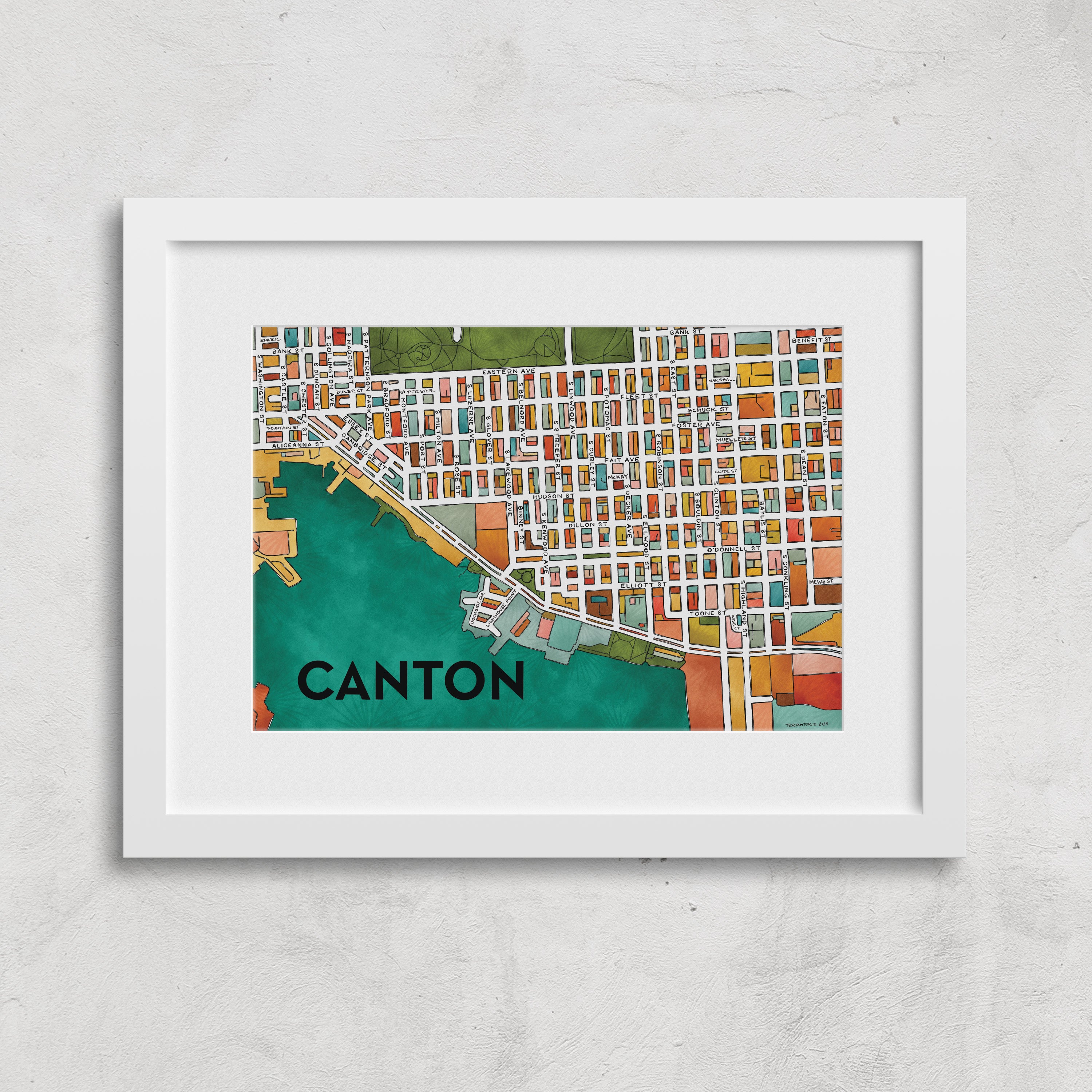 Canton (Baltimore) Print