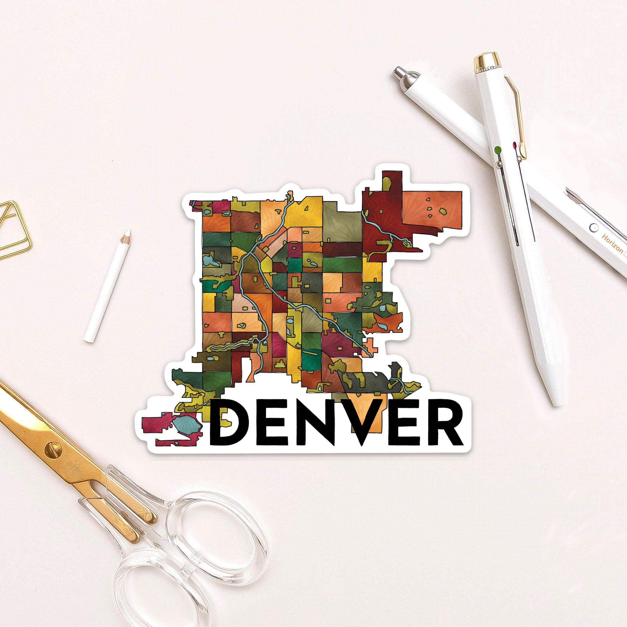 Denver Neighborhoods Sticker