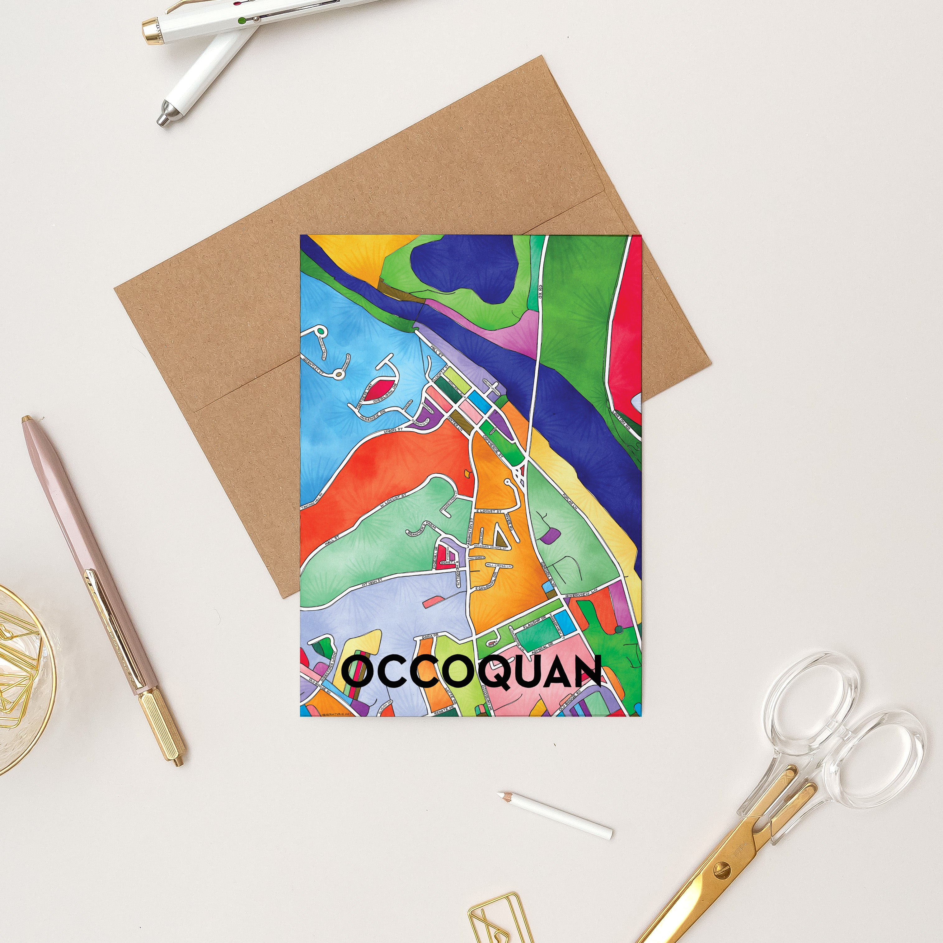 Occoquan Greeting Card