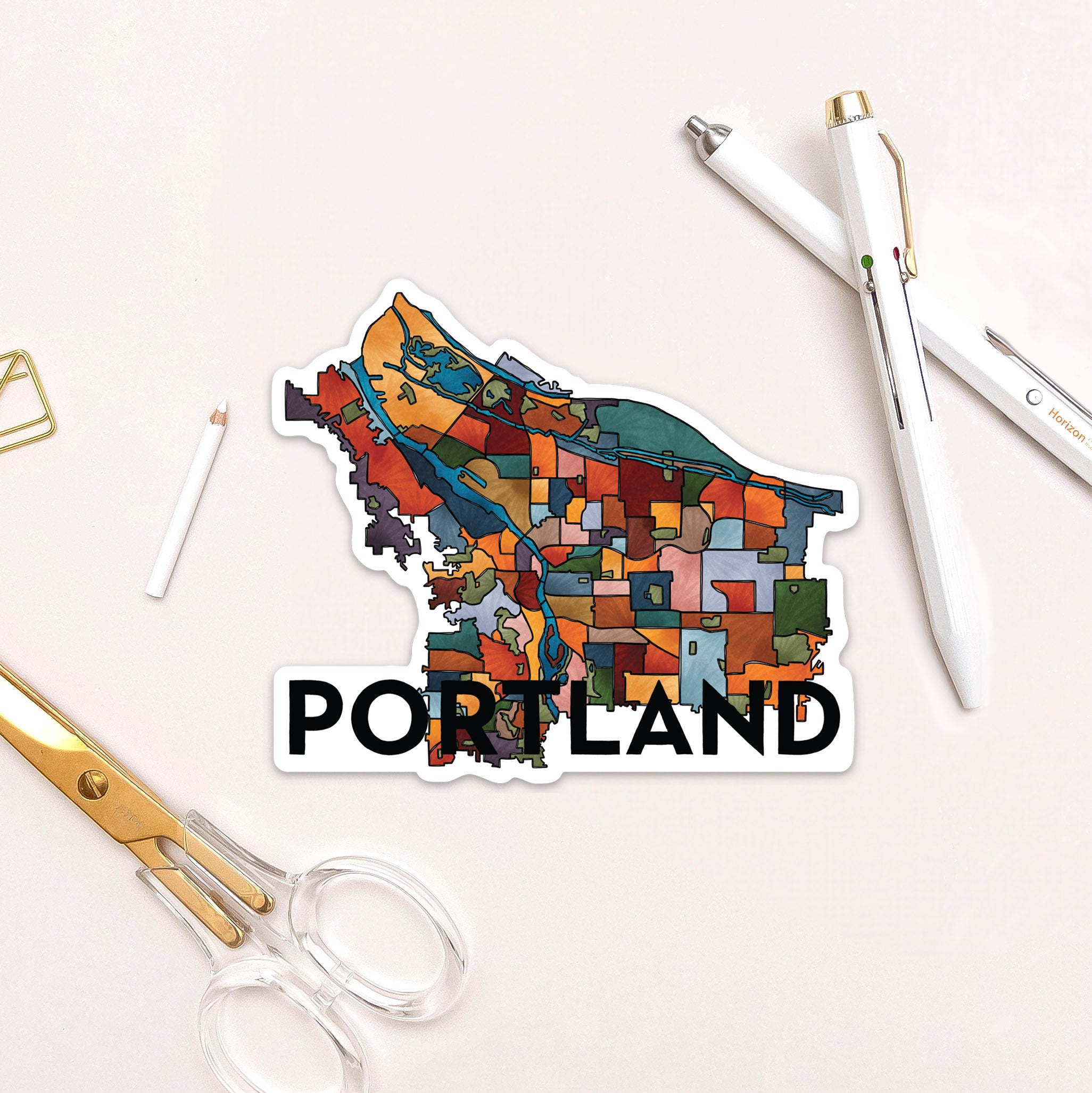 Portland Neighborhoods Sticker