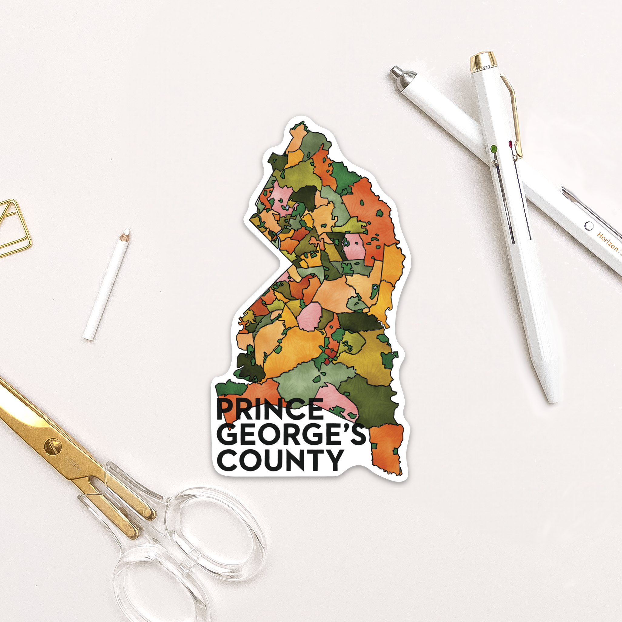 Prince George's County Neighborhoods Sticker