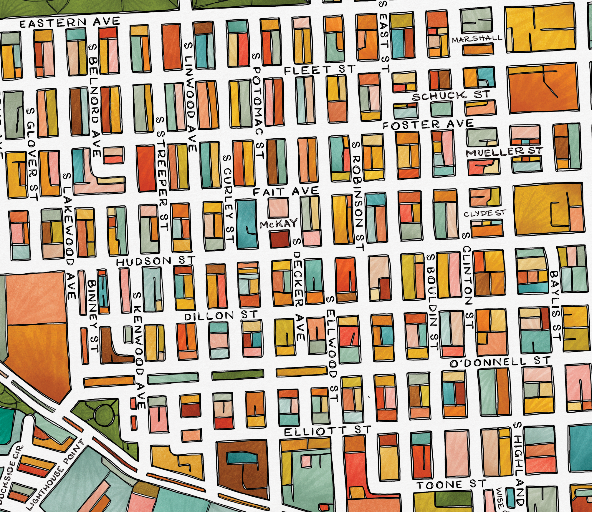 Canton (Baltimore) Print