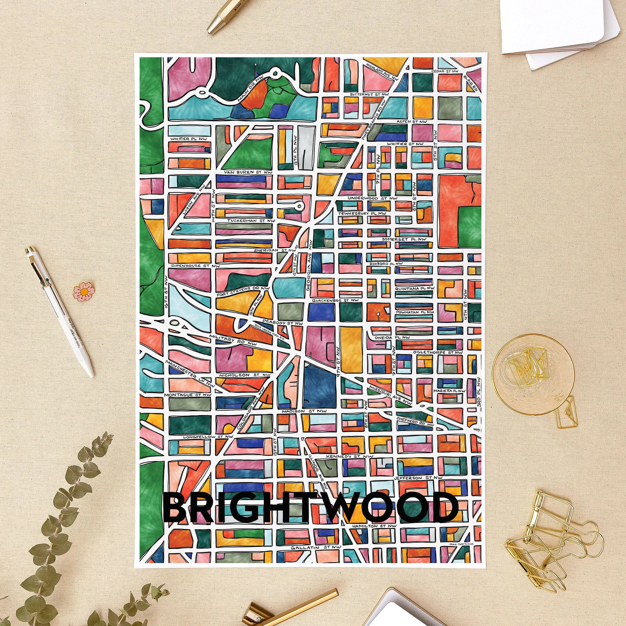 Brightwood Print