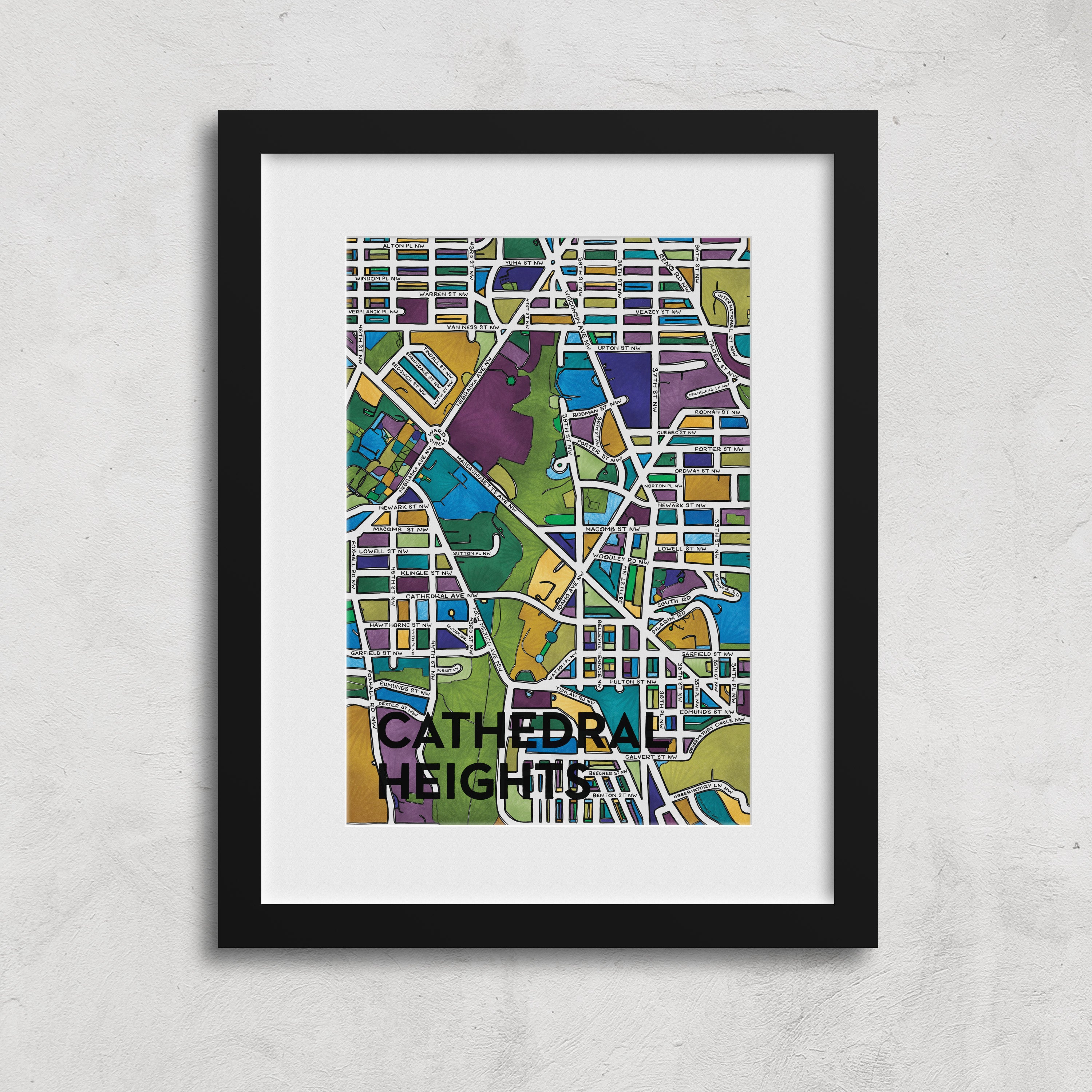 Cathedral Heights Print