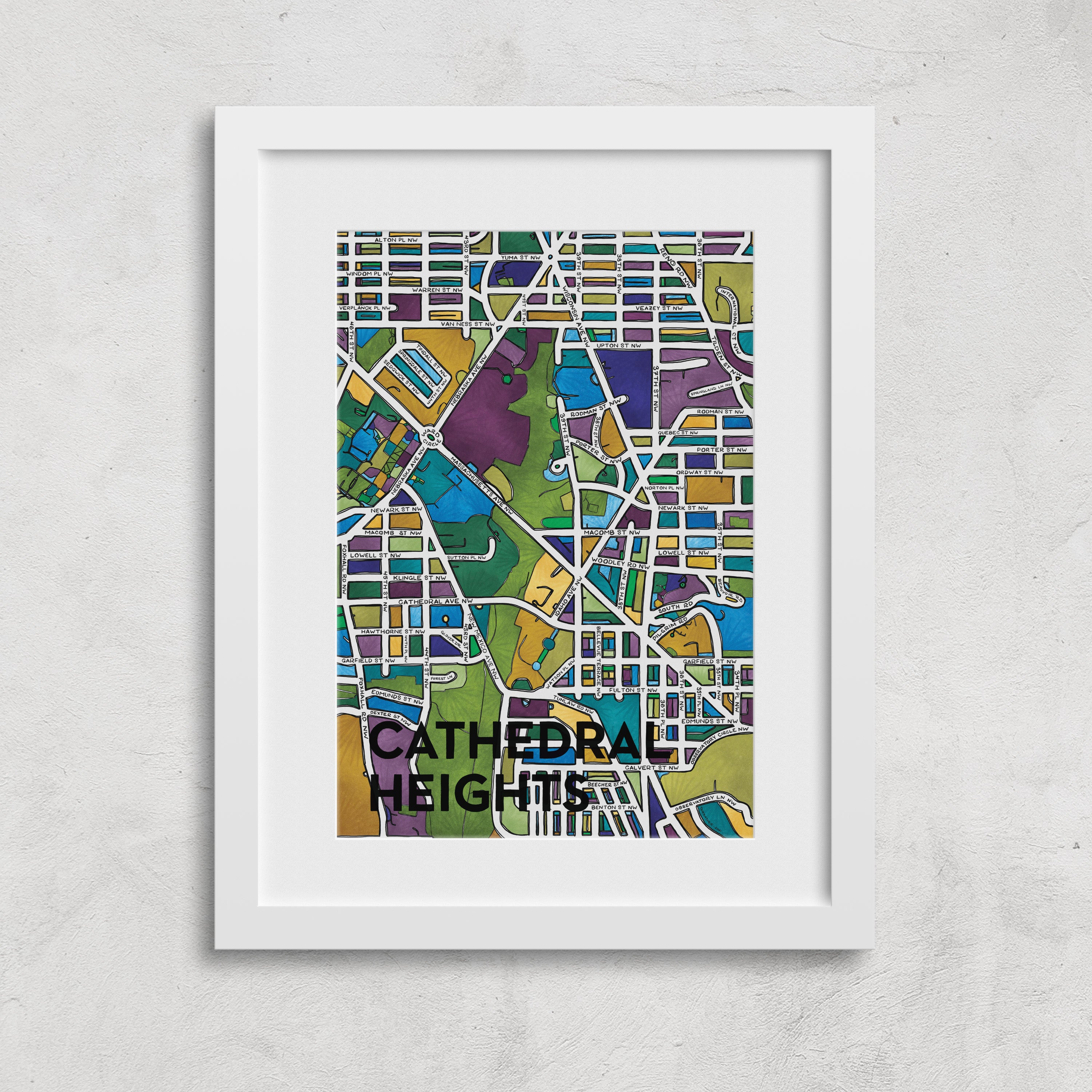 Cathedral Heights Print
