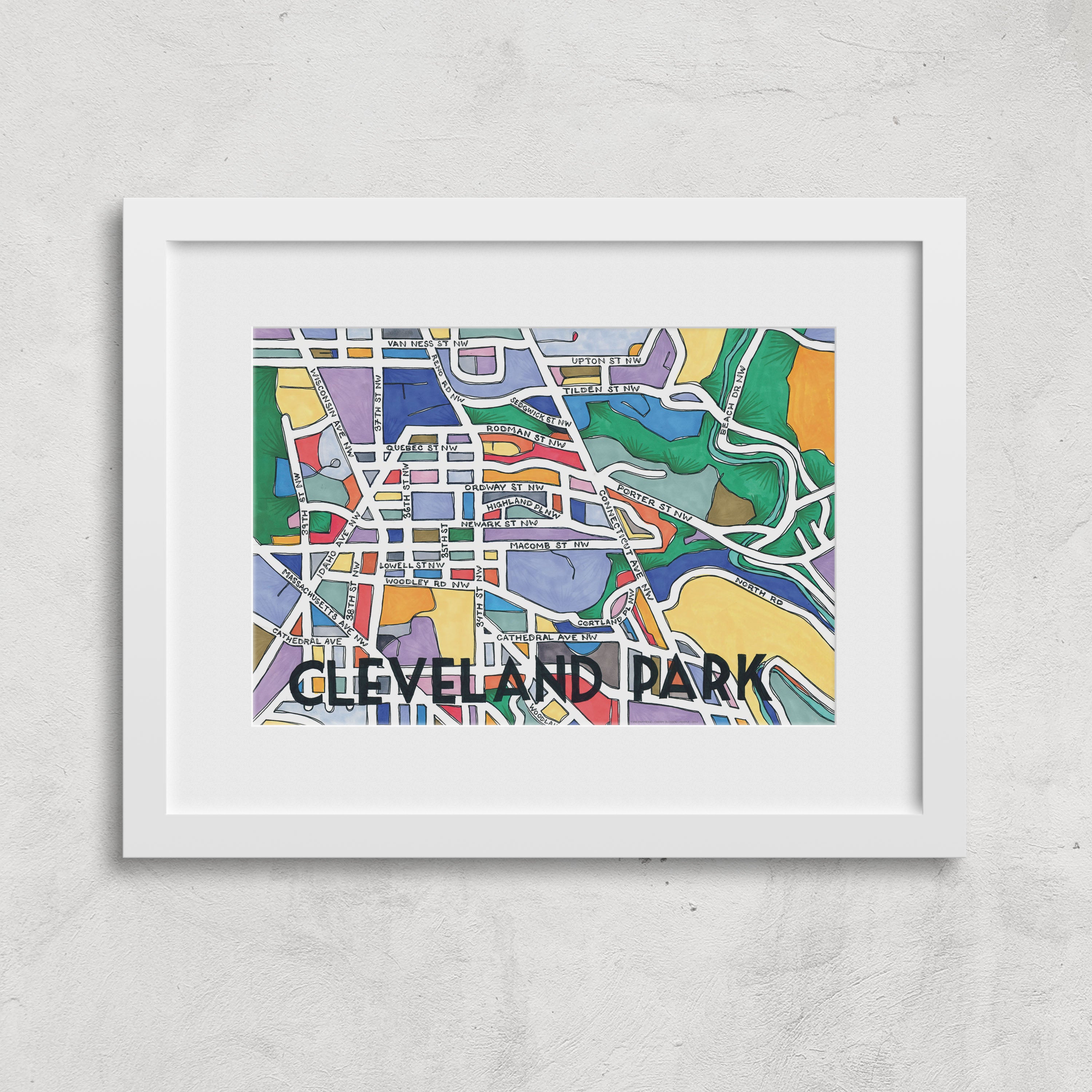 Cleveland Park Print