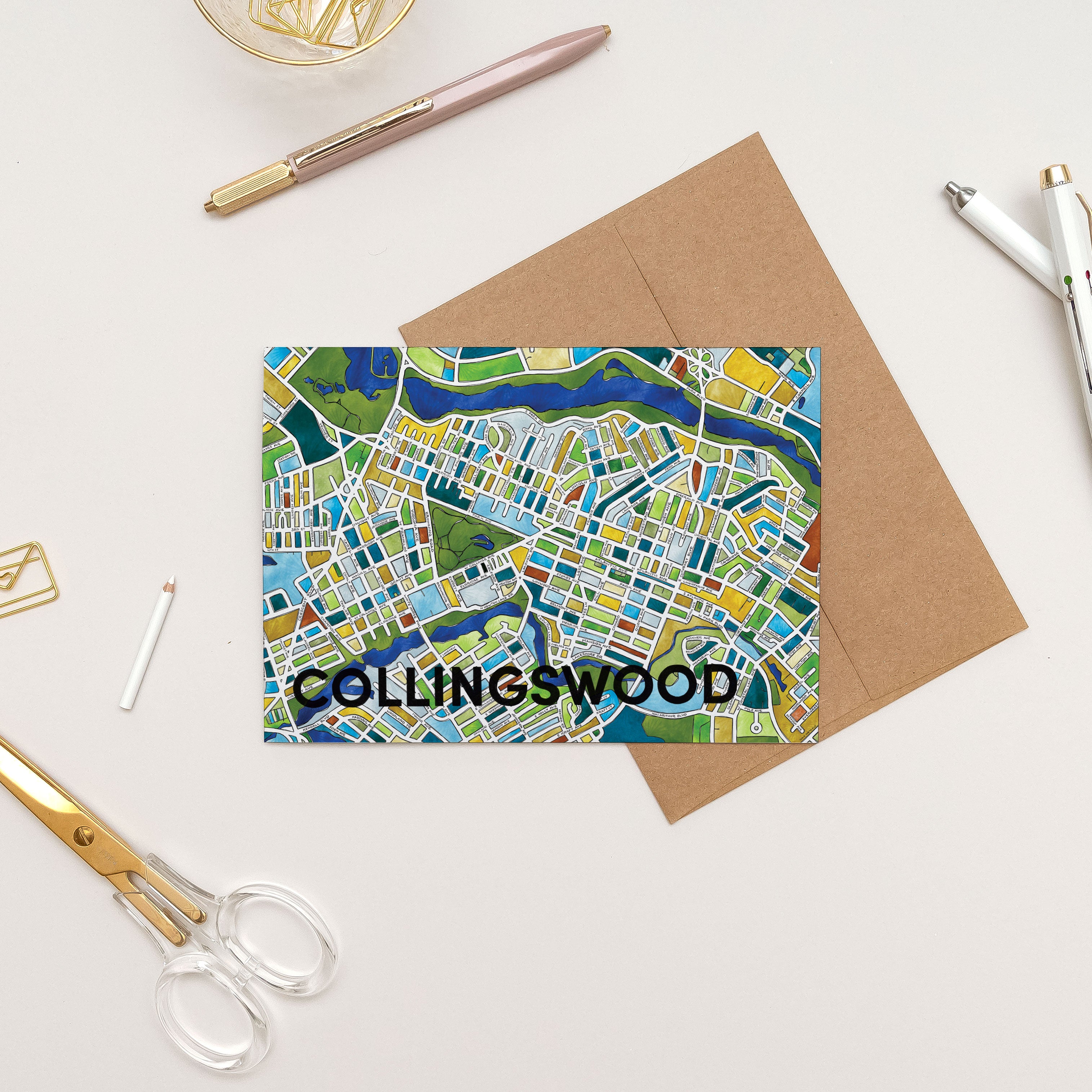 Collingswood (New Jersey) Greeting Card