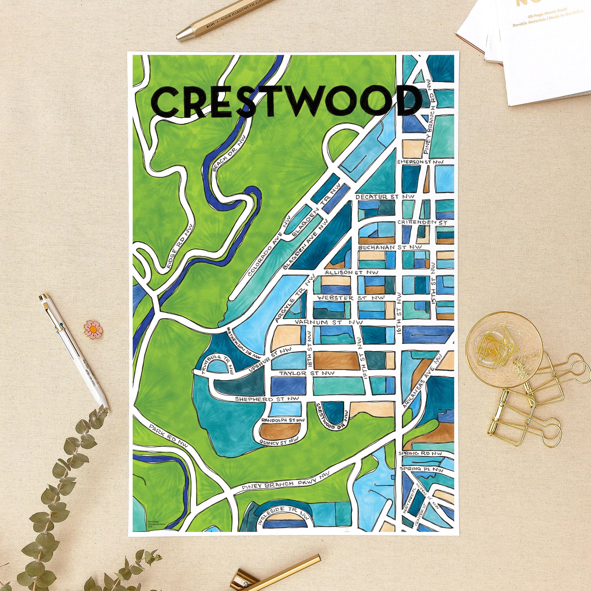 Crestwood Print