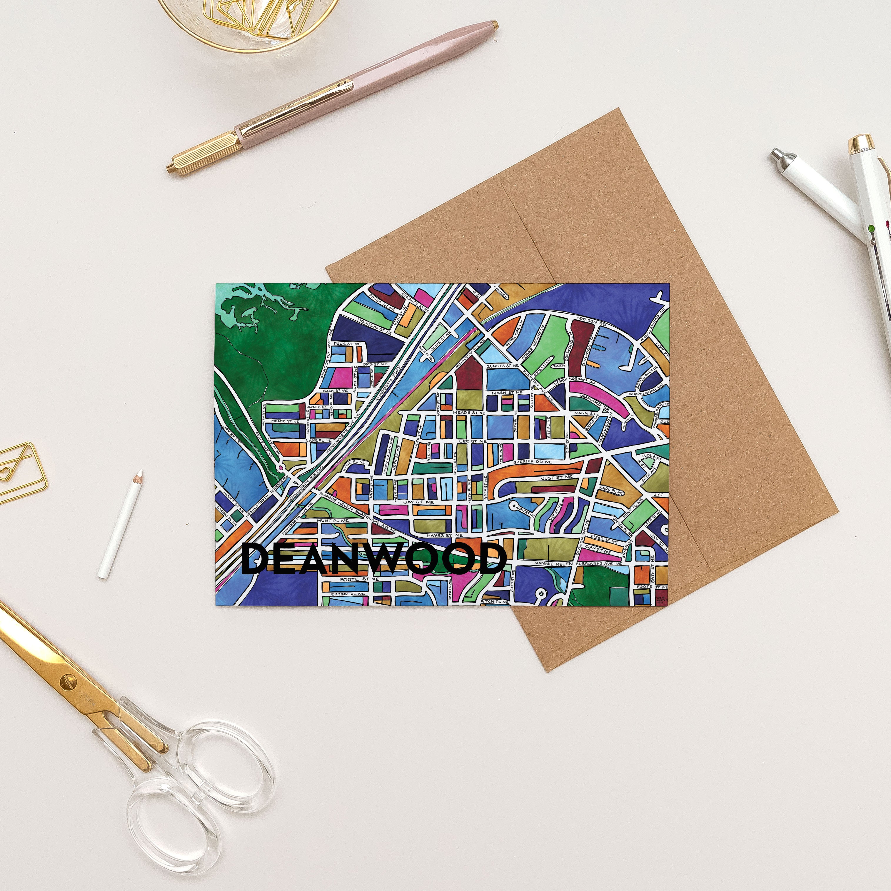 Deanwood Greeting Card