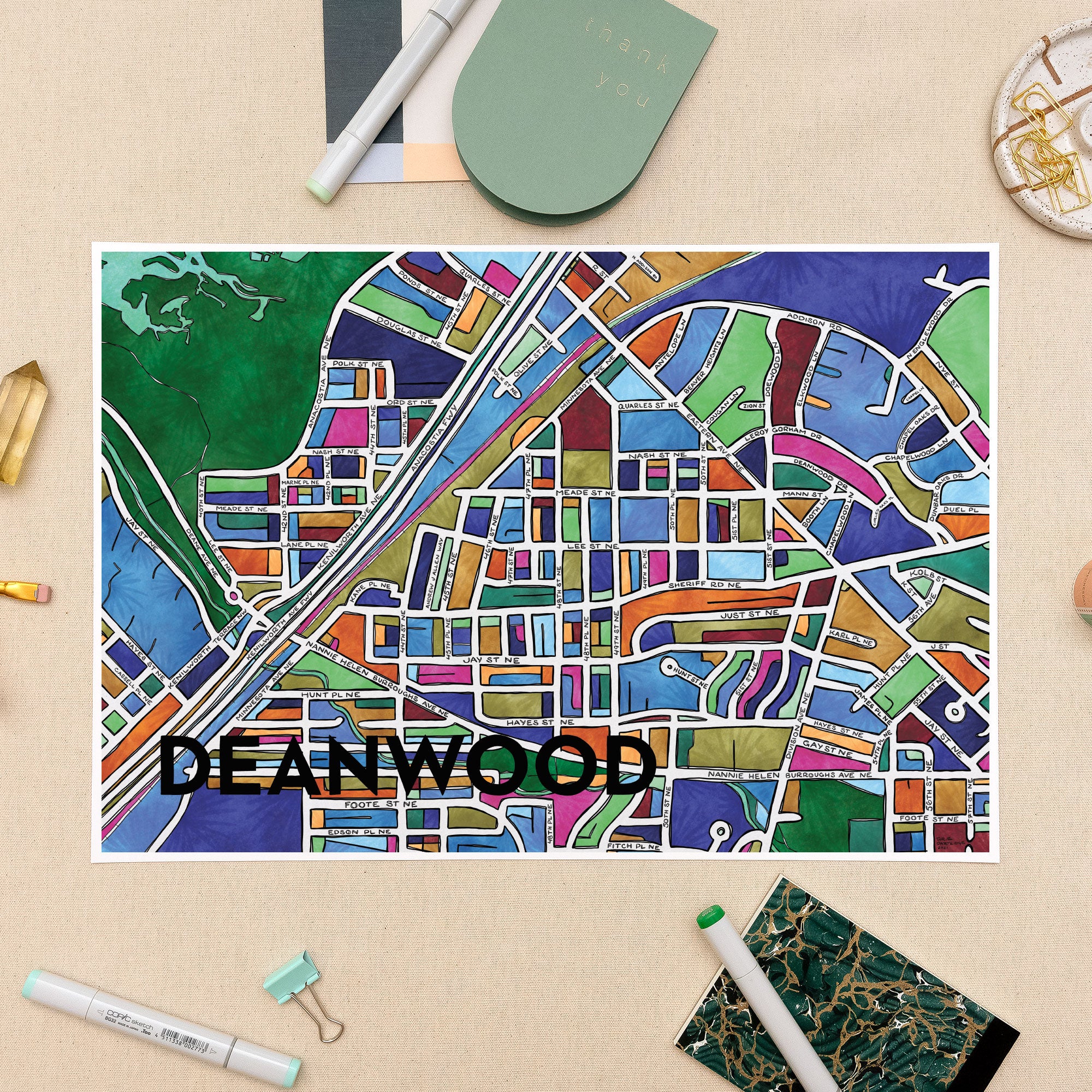 Deanwood Print