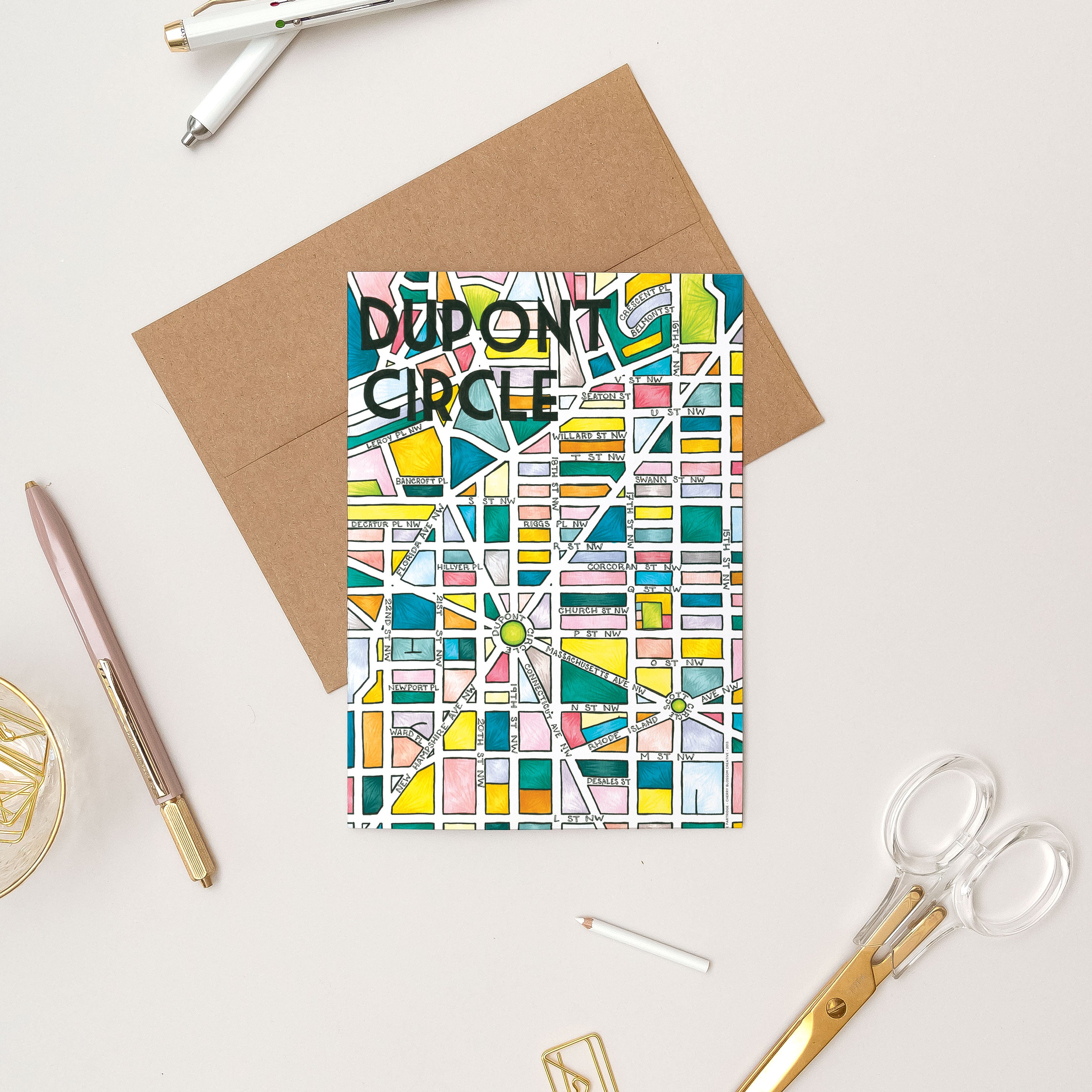 Dupont Circle Greeting Card