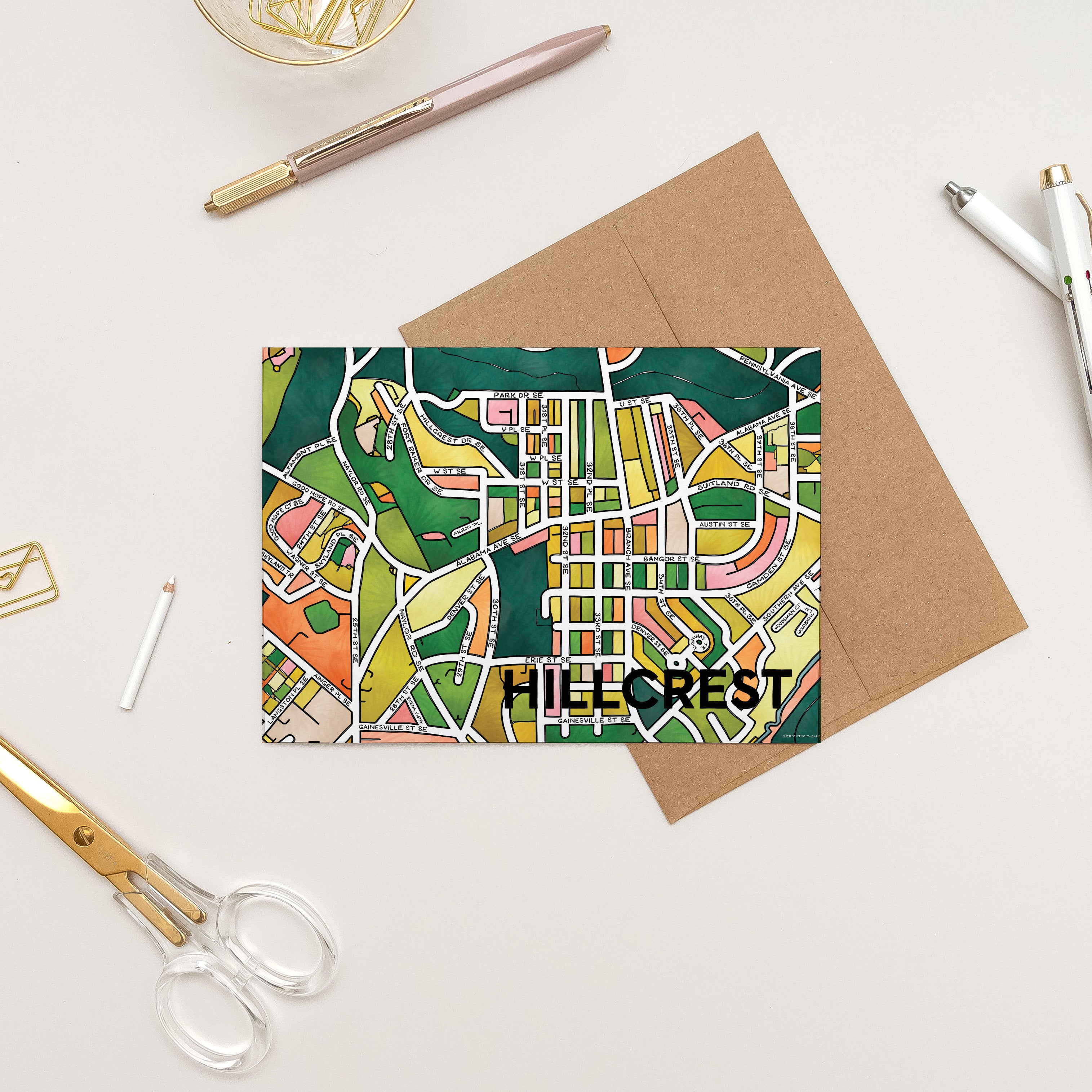 Hillcrest Greeting Card