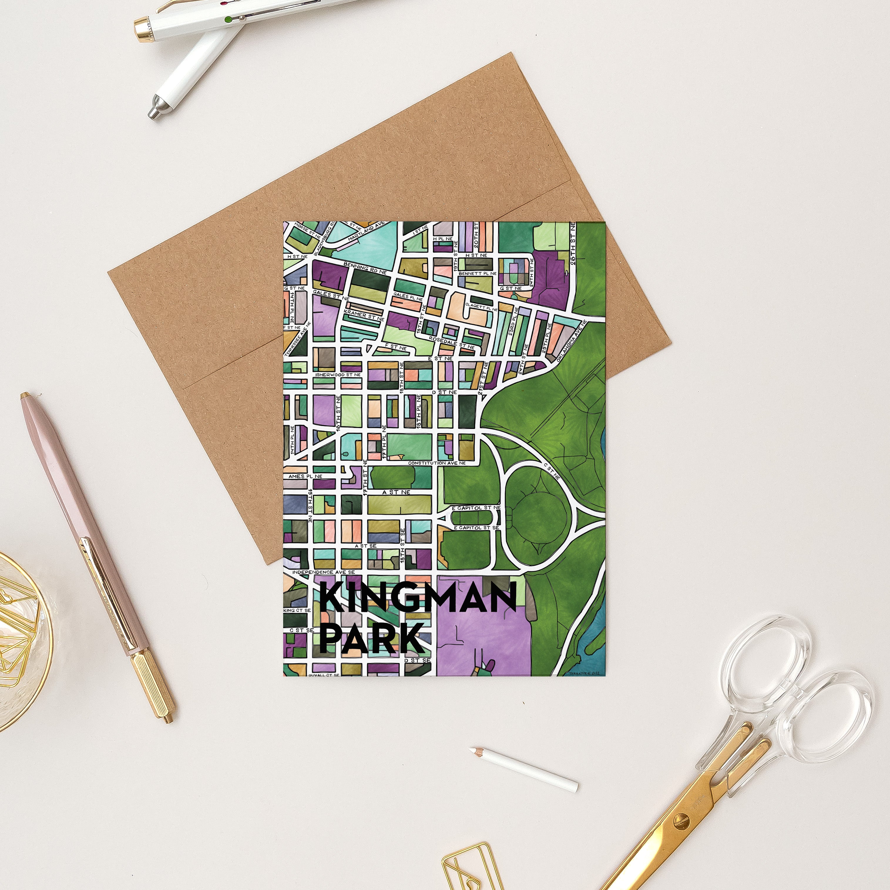 Kingman Park Greeting Card