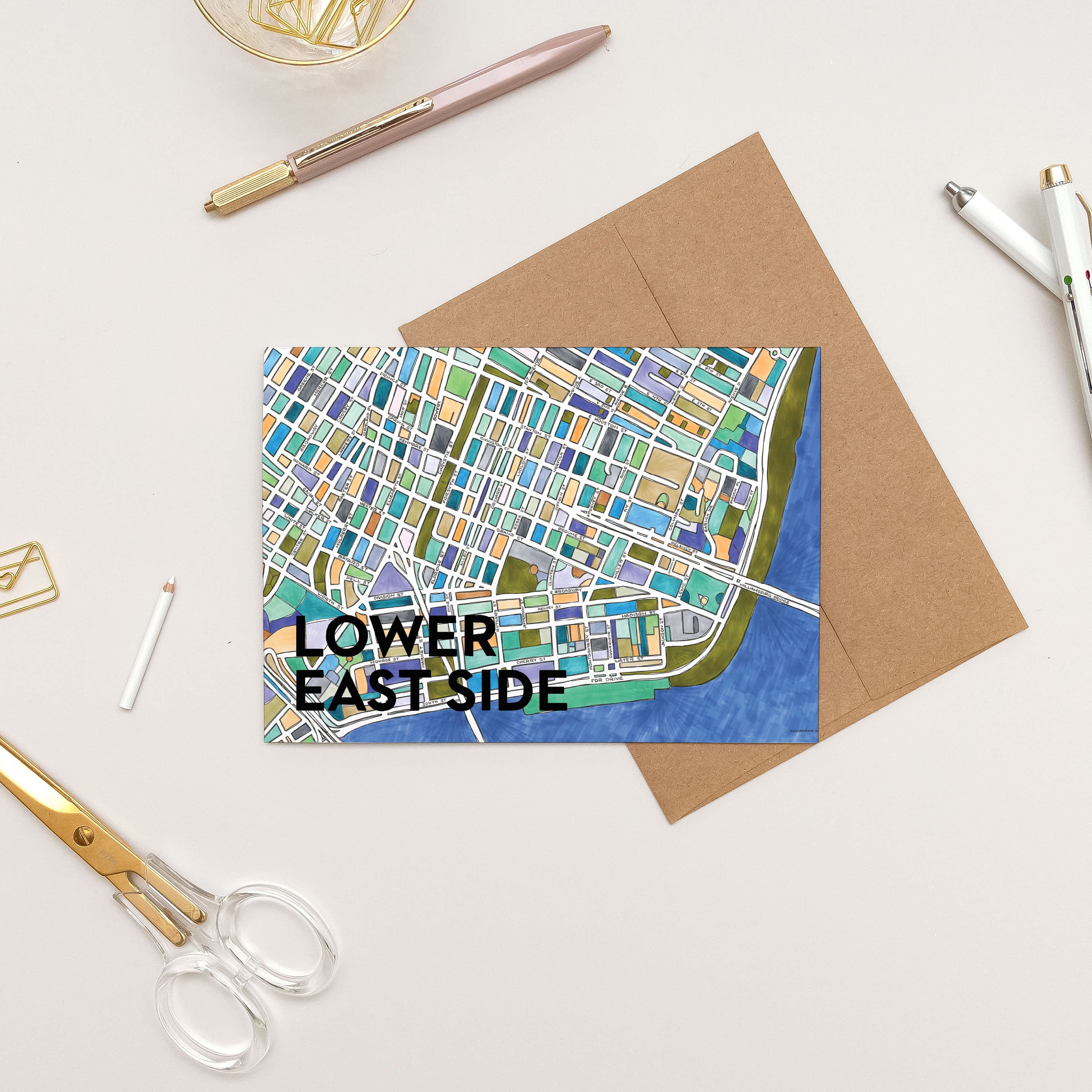 Lower East Side Greeting Card