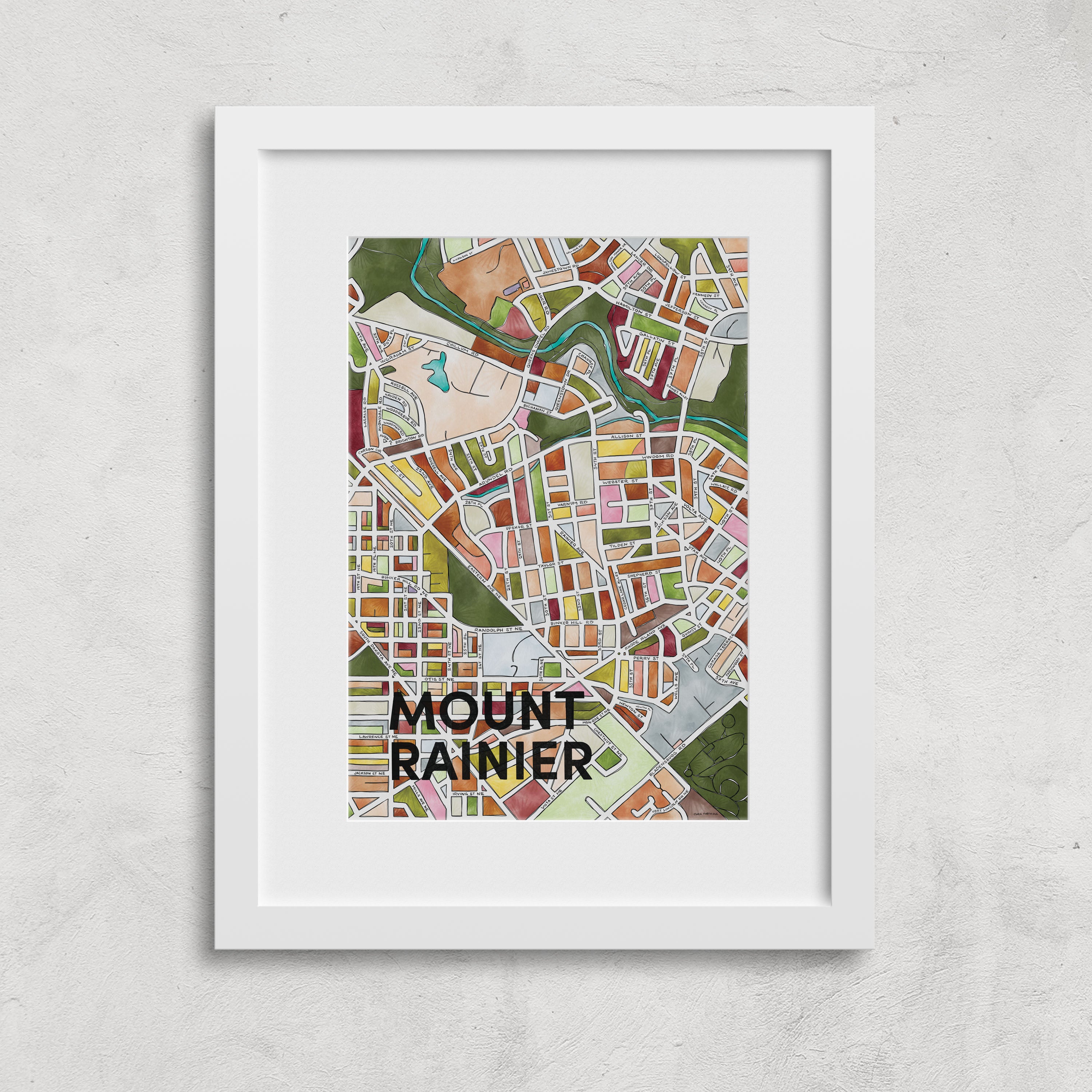 Mount Rainier, MD Print