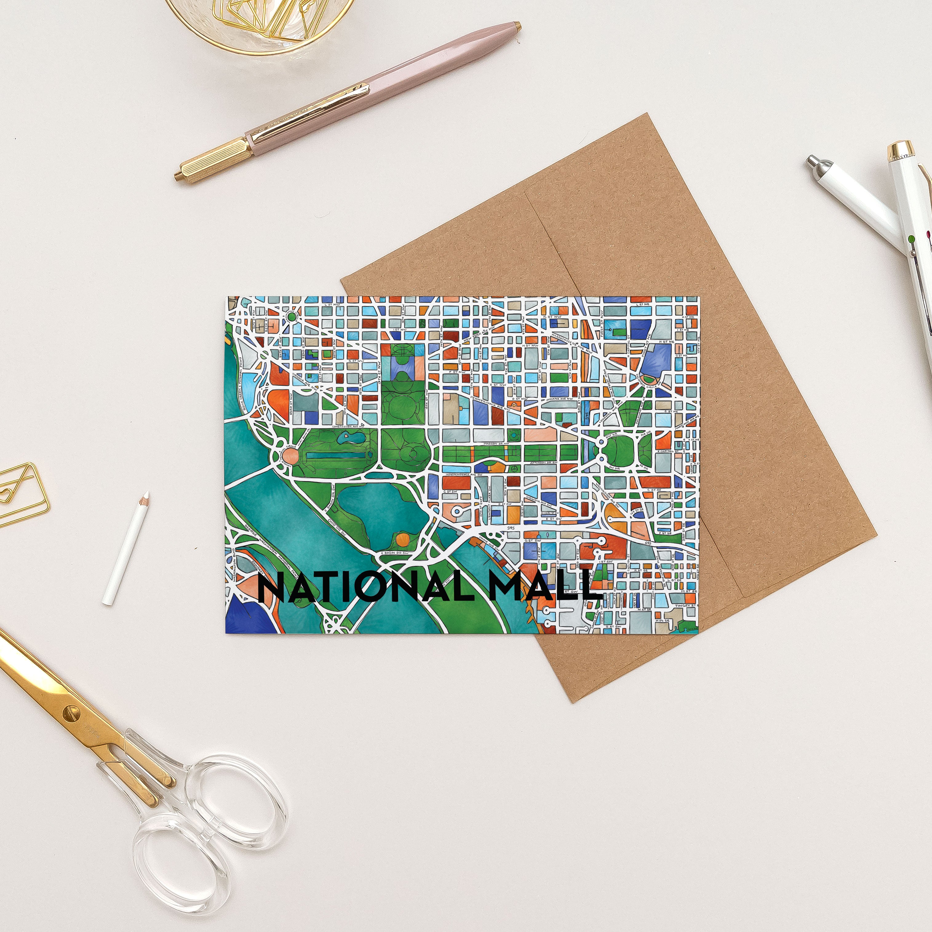 National Mall Greeting Card