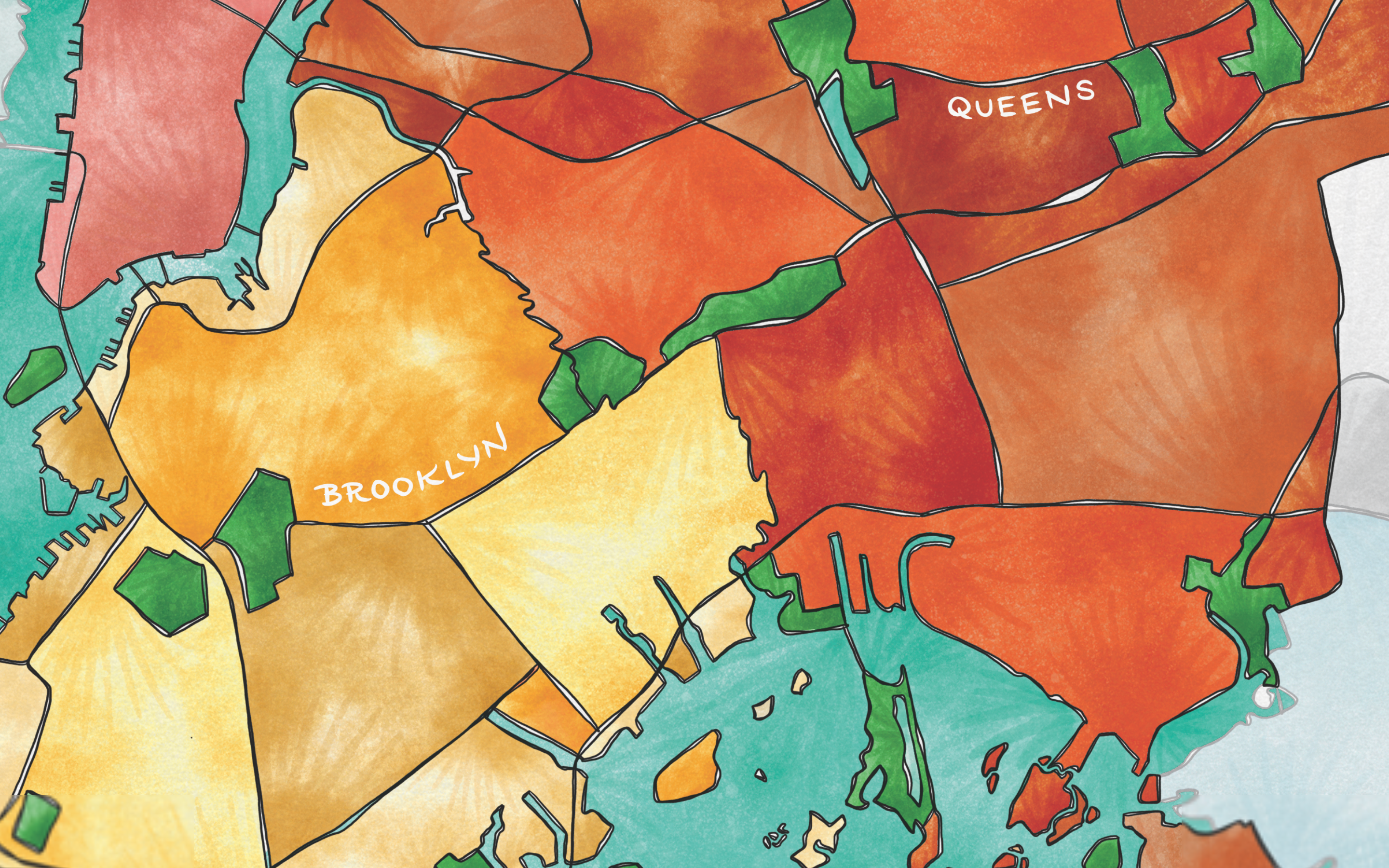 map of new york boroughs