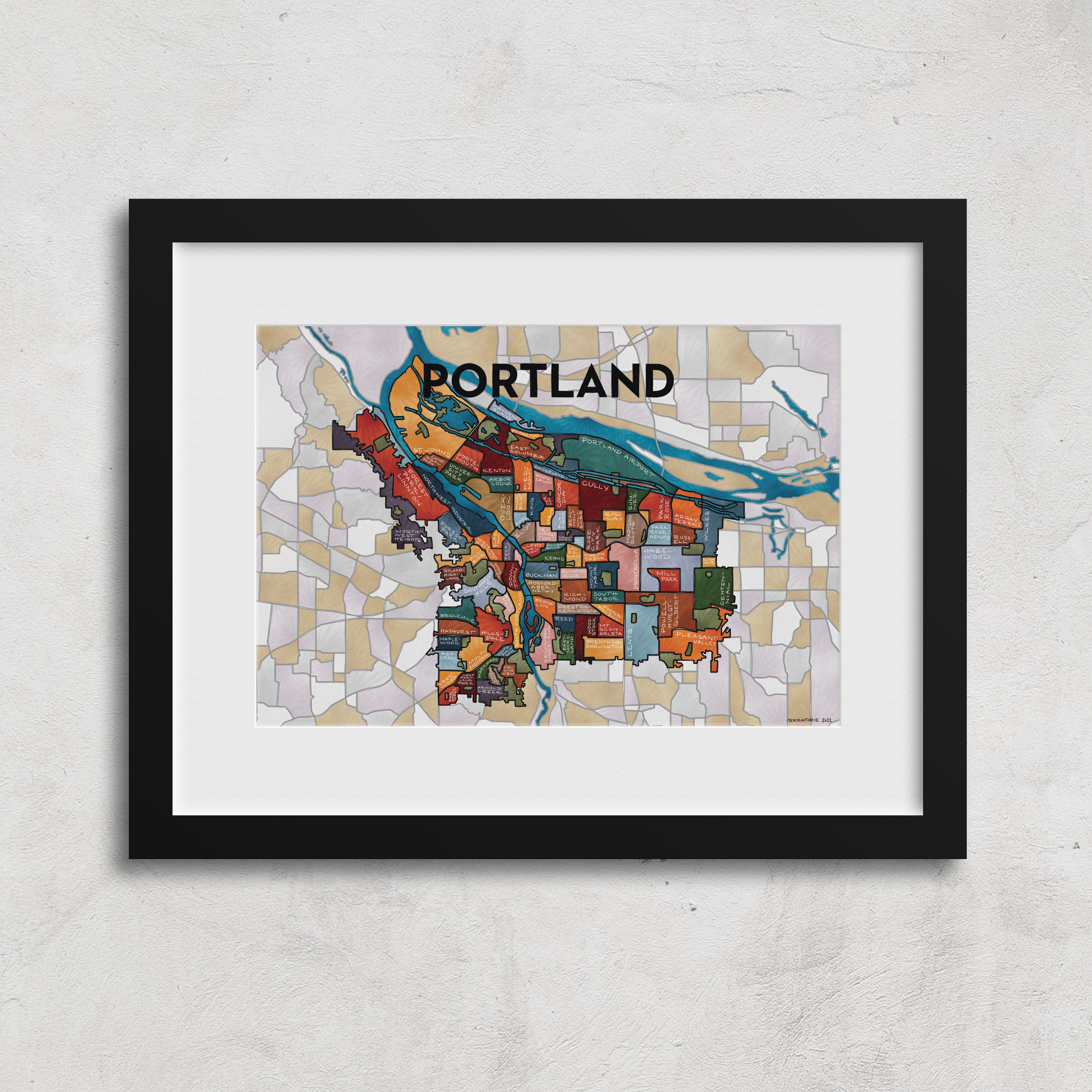 Portland Maps Portland Neighborhood Map Portland Neighborhood Guide