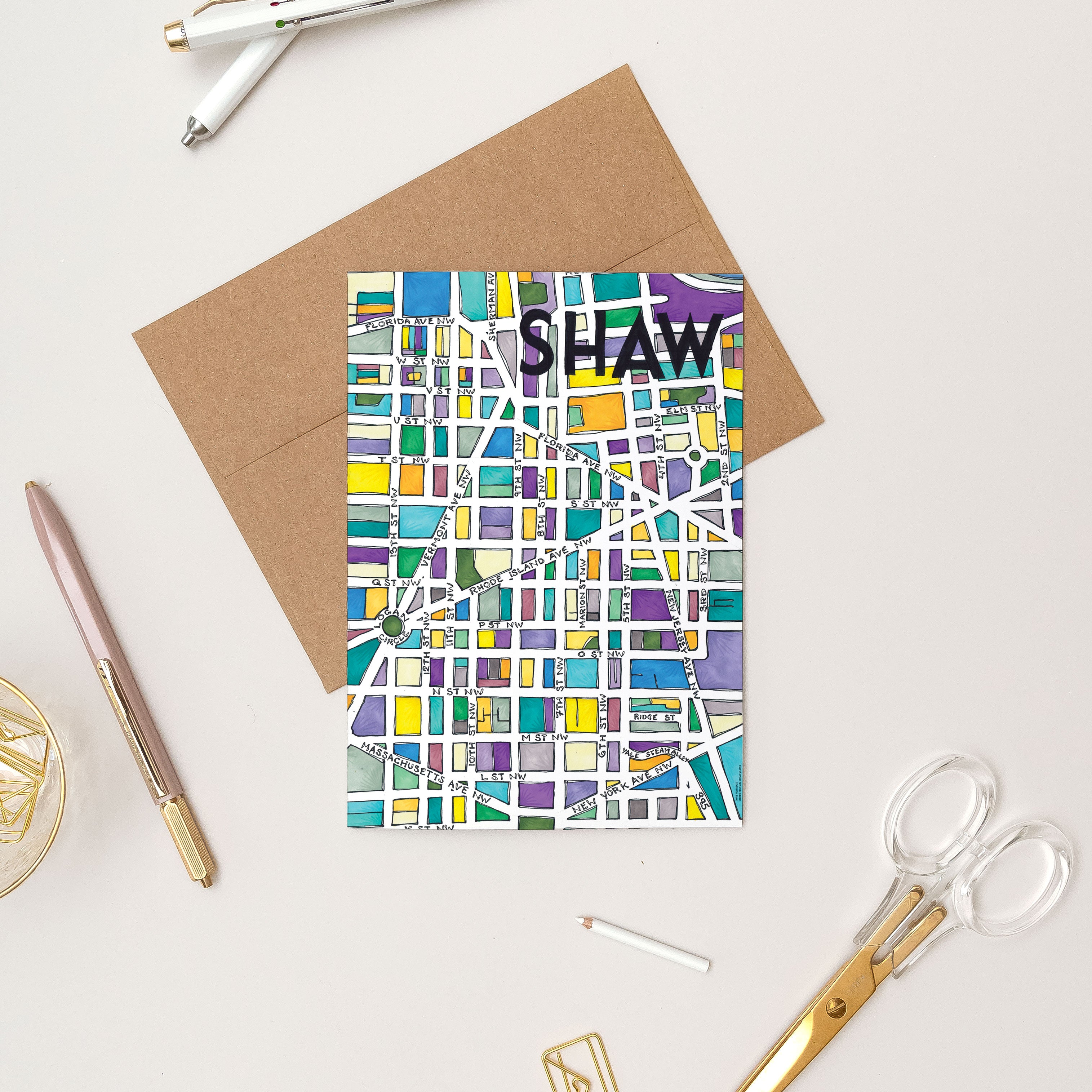 Shaw Greeting Card