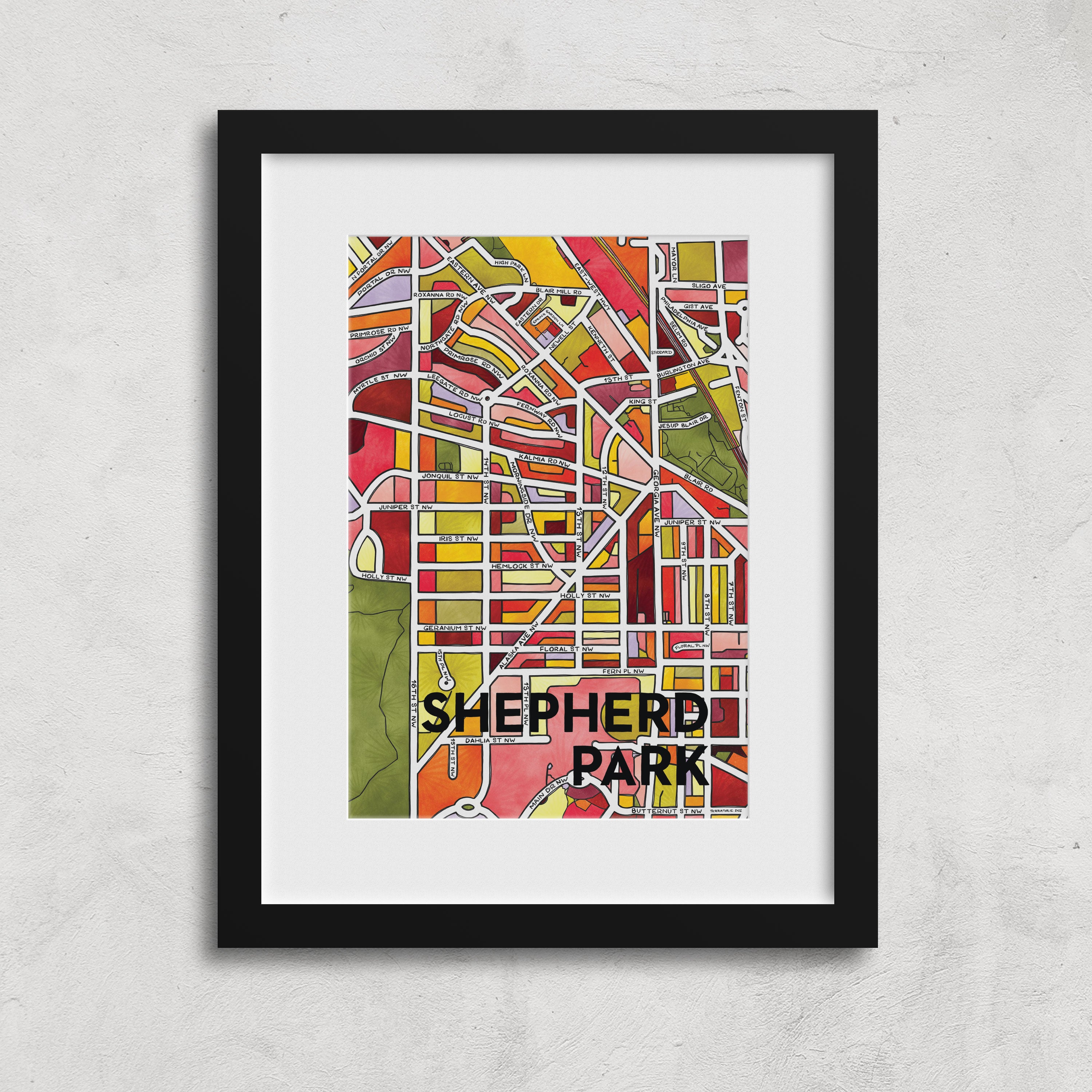 Shepherd Park Print