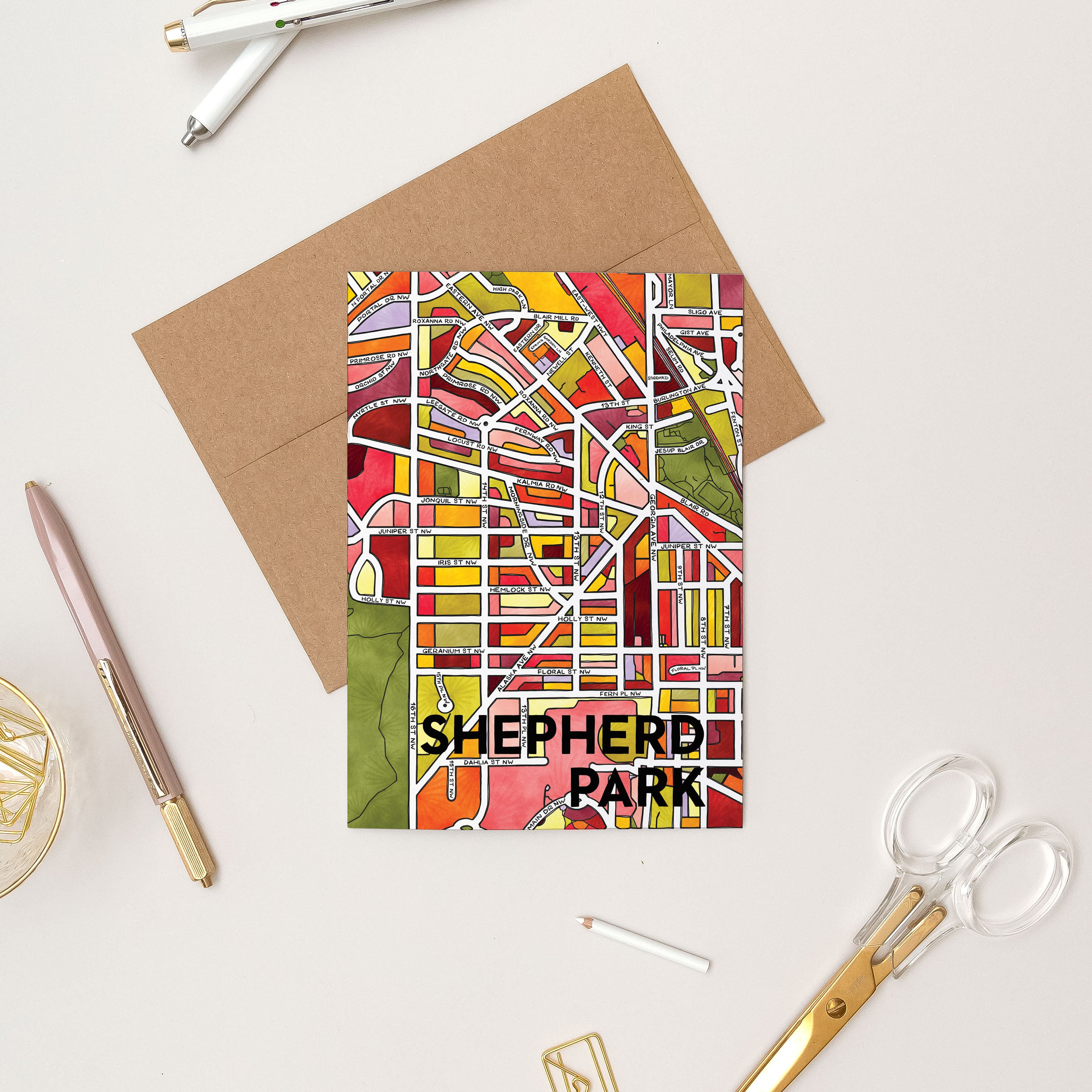 Shepherd Park Greeting Card