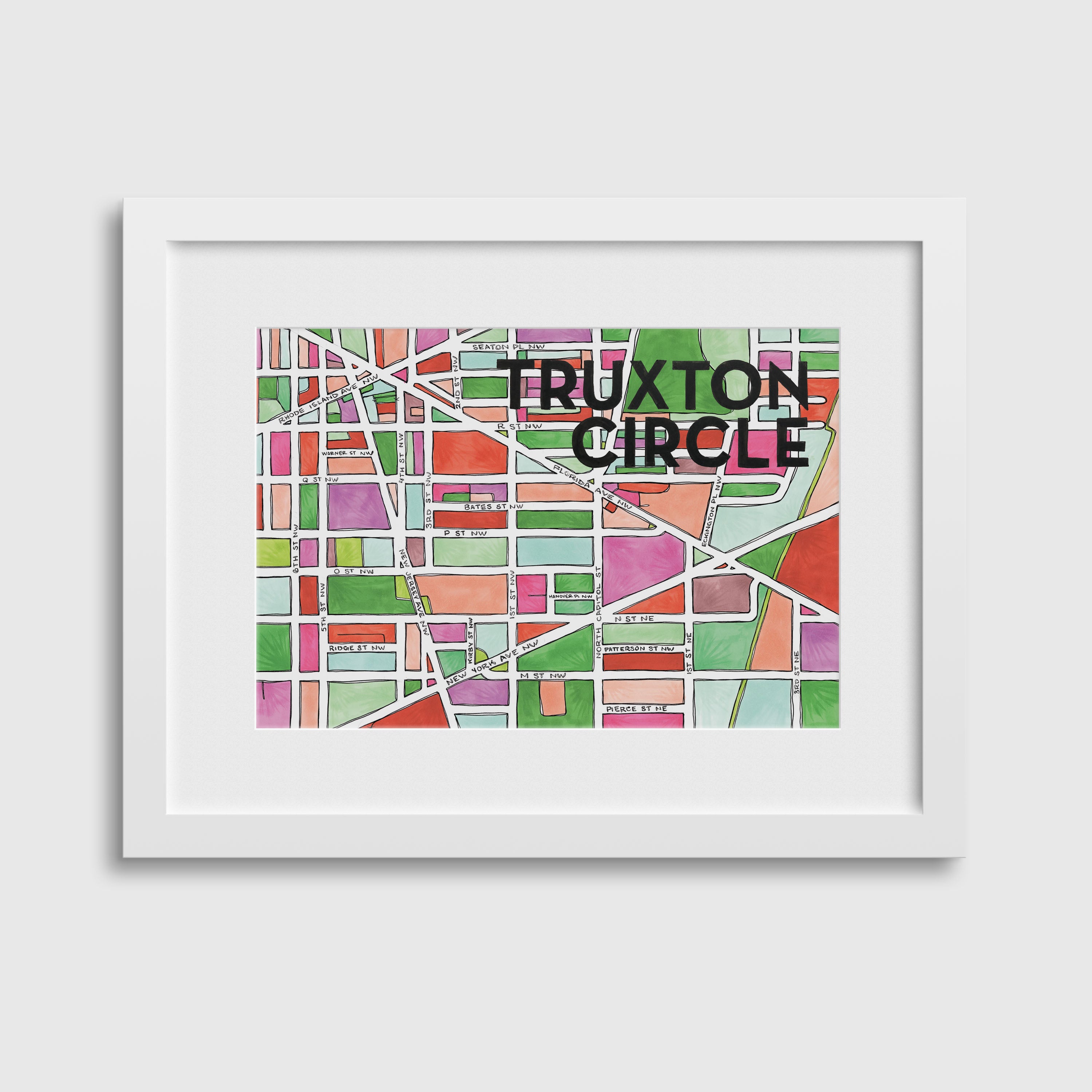 Truxton Circle Print